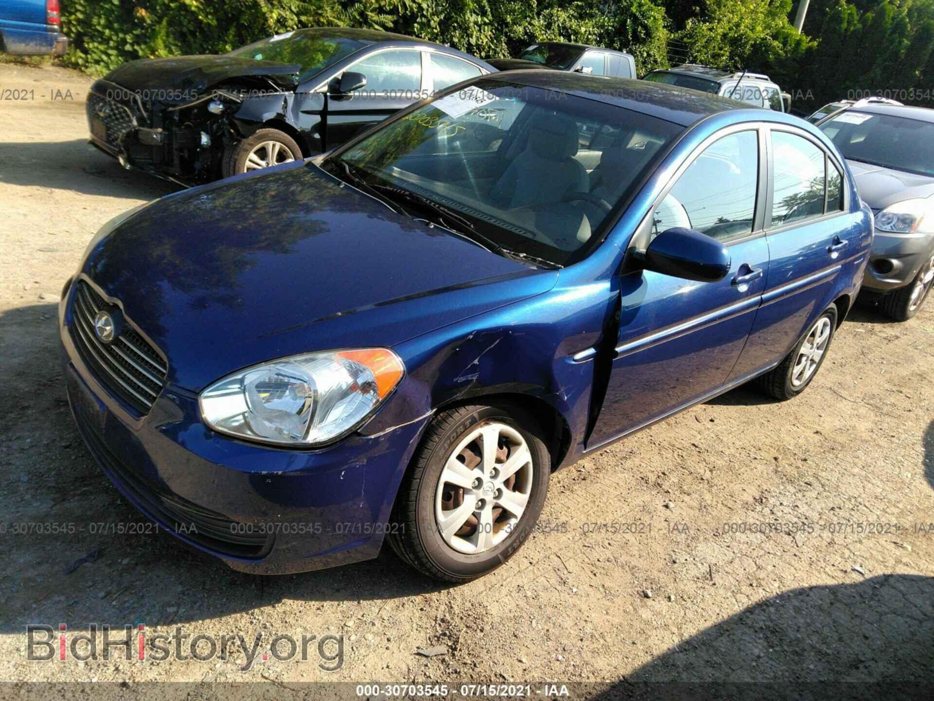 2011 HYUNDAI ACCENT - VIN: KMHCN4AC1BU609037 - Фото 2