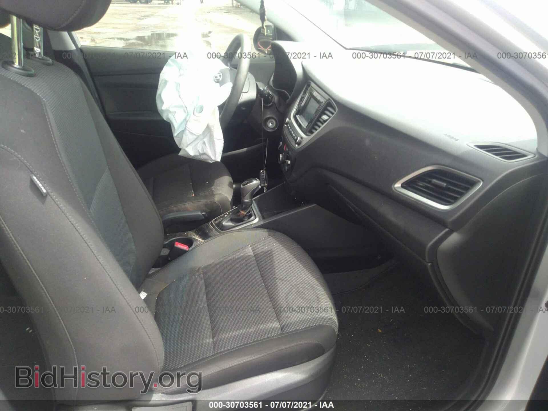 2018 HYUNDAI ACCENT - VIN: 3KPC24A39JE010266 - Фото 5