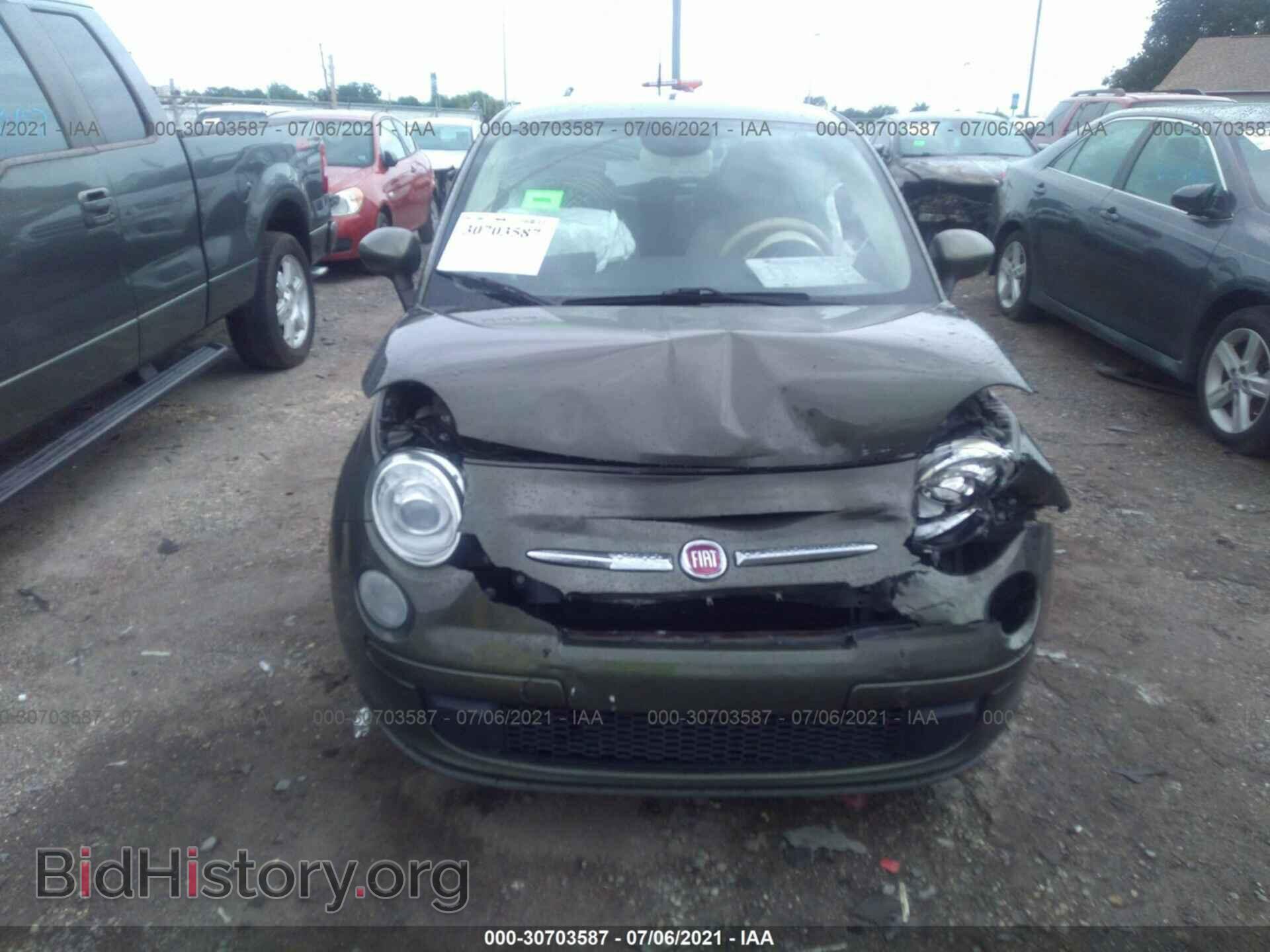 2013 FIAT 500 - VIN: 3C3CFFAR5DT698162 - Photo 6