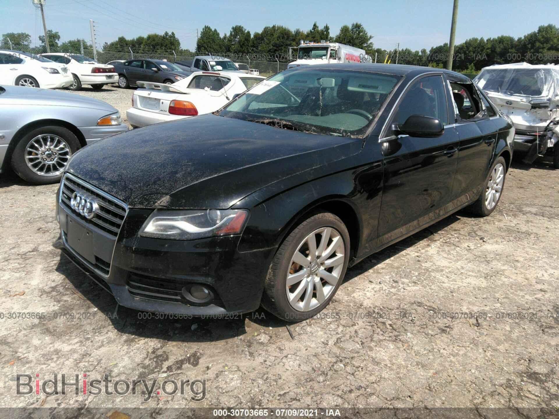 2011 AUDI A4 - VIN: WAUFFAFL5BN039525 - Фото 2