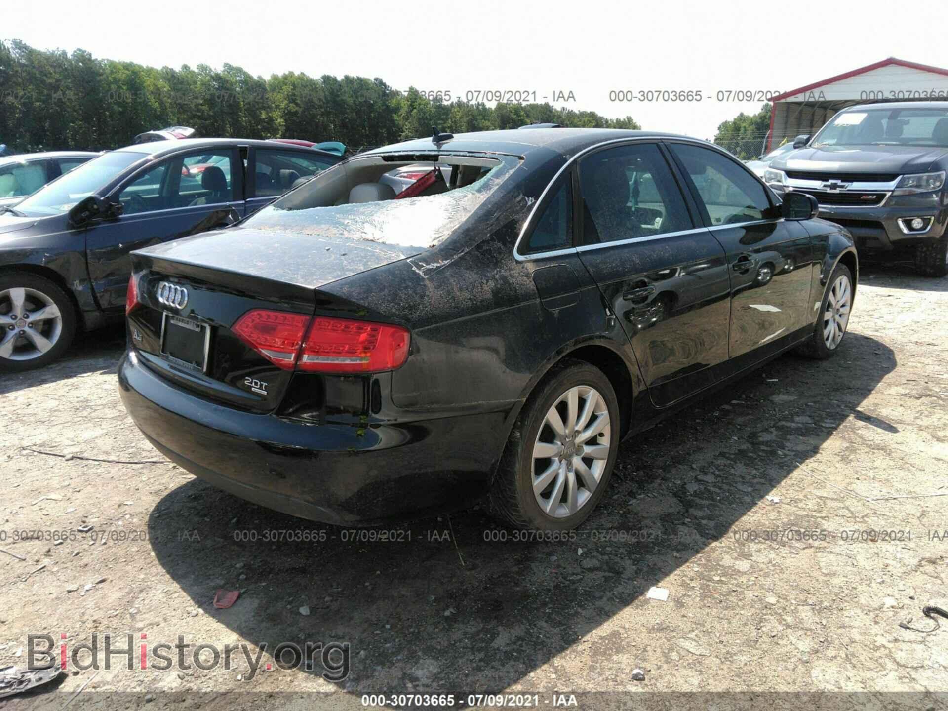 2011 AUDI A4 - VIN: WAUFFAFL5BN039525 - Фото 4