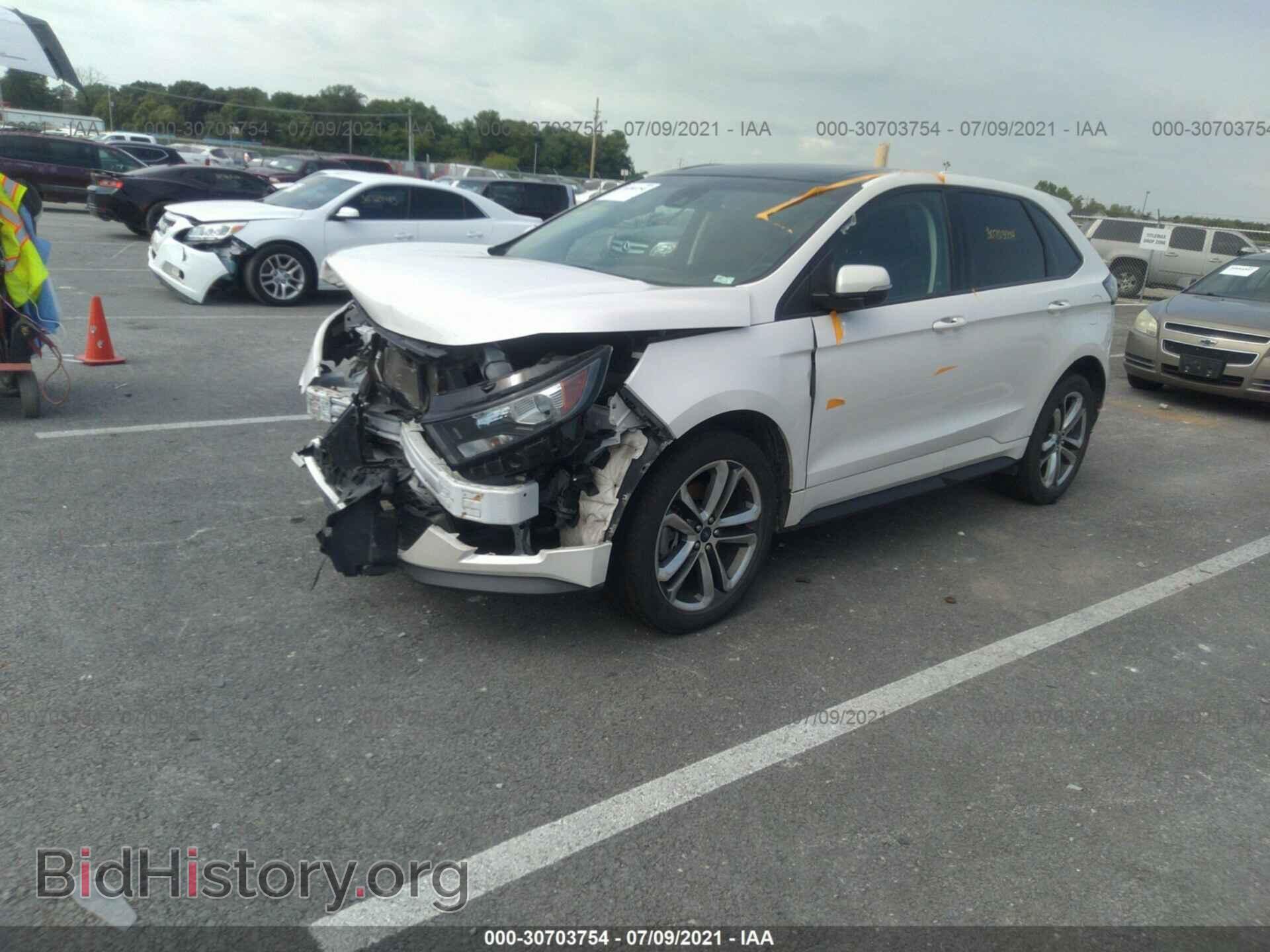 2015 FORD EDGE - VIN: 2FMTK4AP0FBB99872 - Фото 2