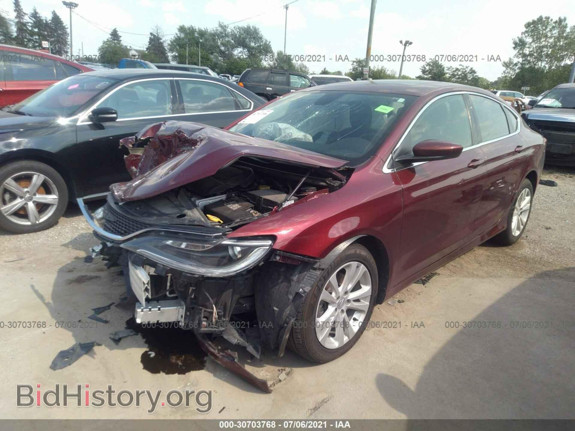 2016 CHRYSLER 200 - VIN: 1C3CCCAB2GN173476 - Фото 2