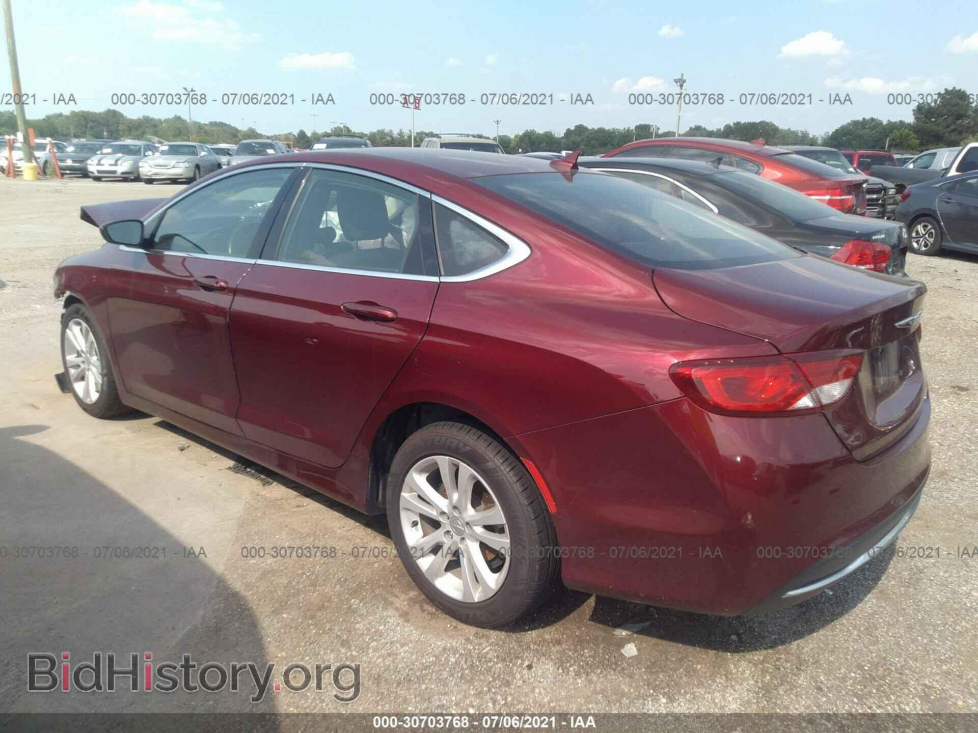 2016 CHRYSLER 200 - VIN: 1C3CCCAB2GN173476 - Фото 3