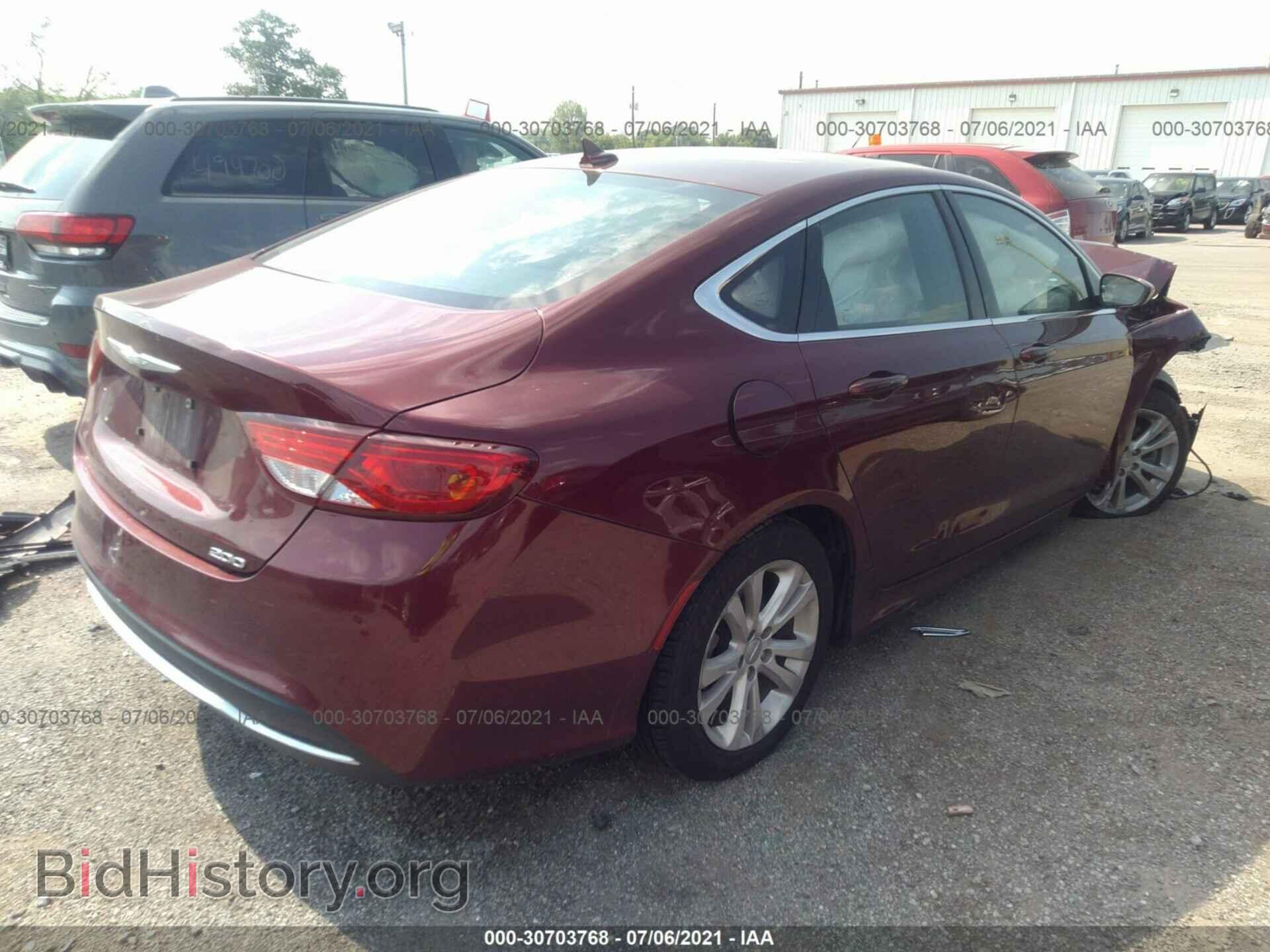 2016 CHRYSLER 200 - VIN: 1C3CCCAB2GN173476 - Фото 4