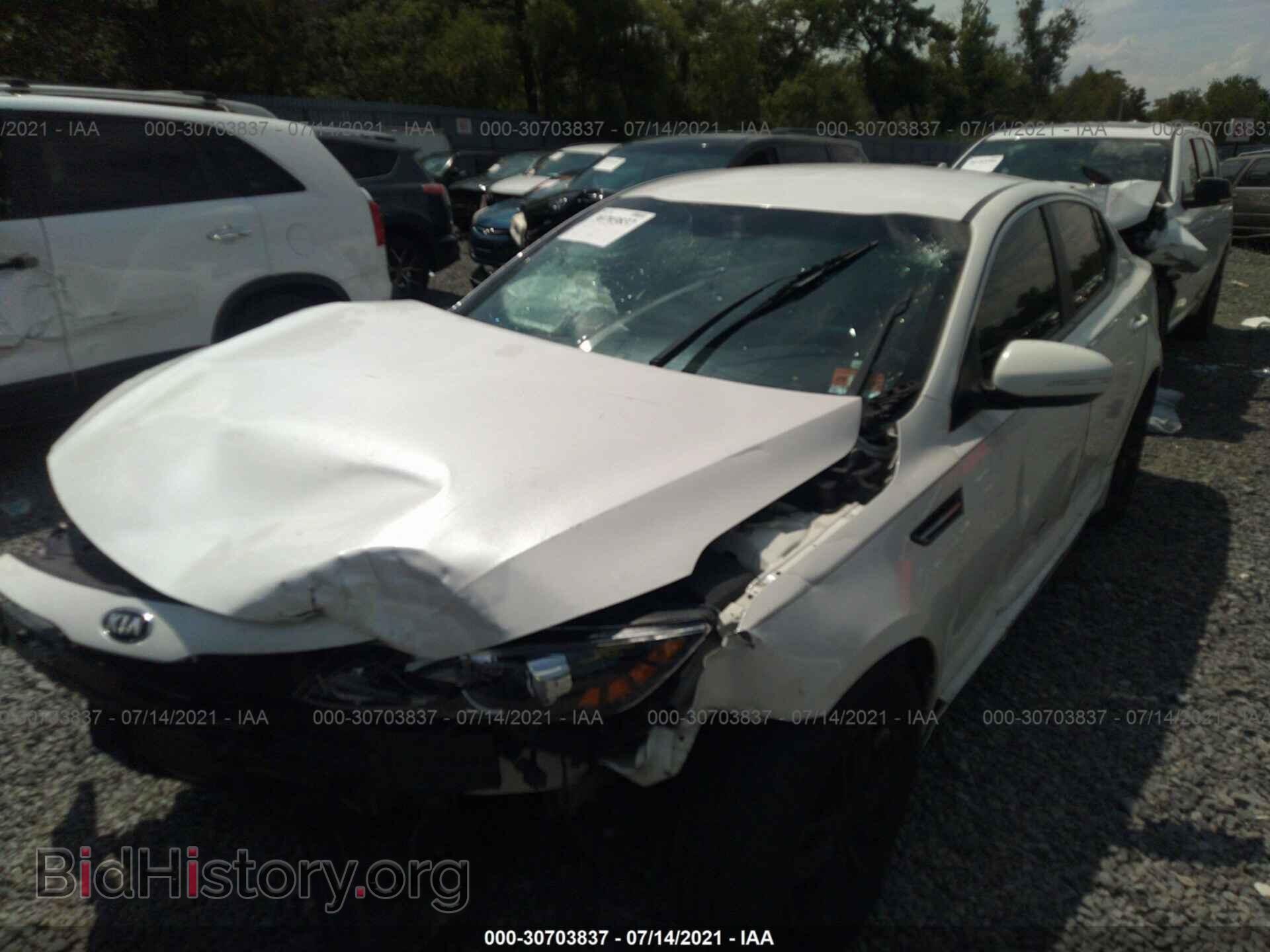 2013 KIA OPTIMA - VIN: KNAGM4A76D5423418 - Фото 2