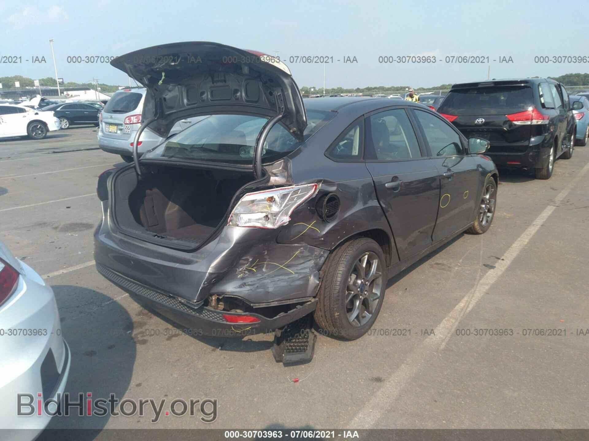 2013 FORD FOCUS - VIN: 1FADP3F27DL311331 - Фото 4