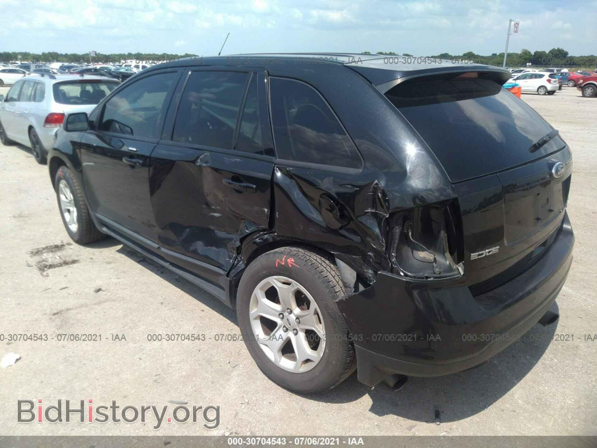 2013 FORD EDGE - VIN: 2FMDK3J96DBB53167 - Фото 3