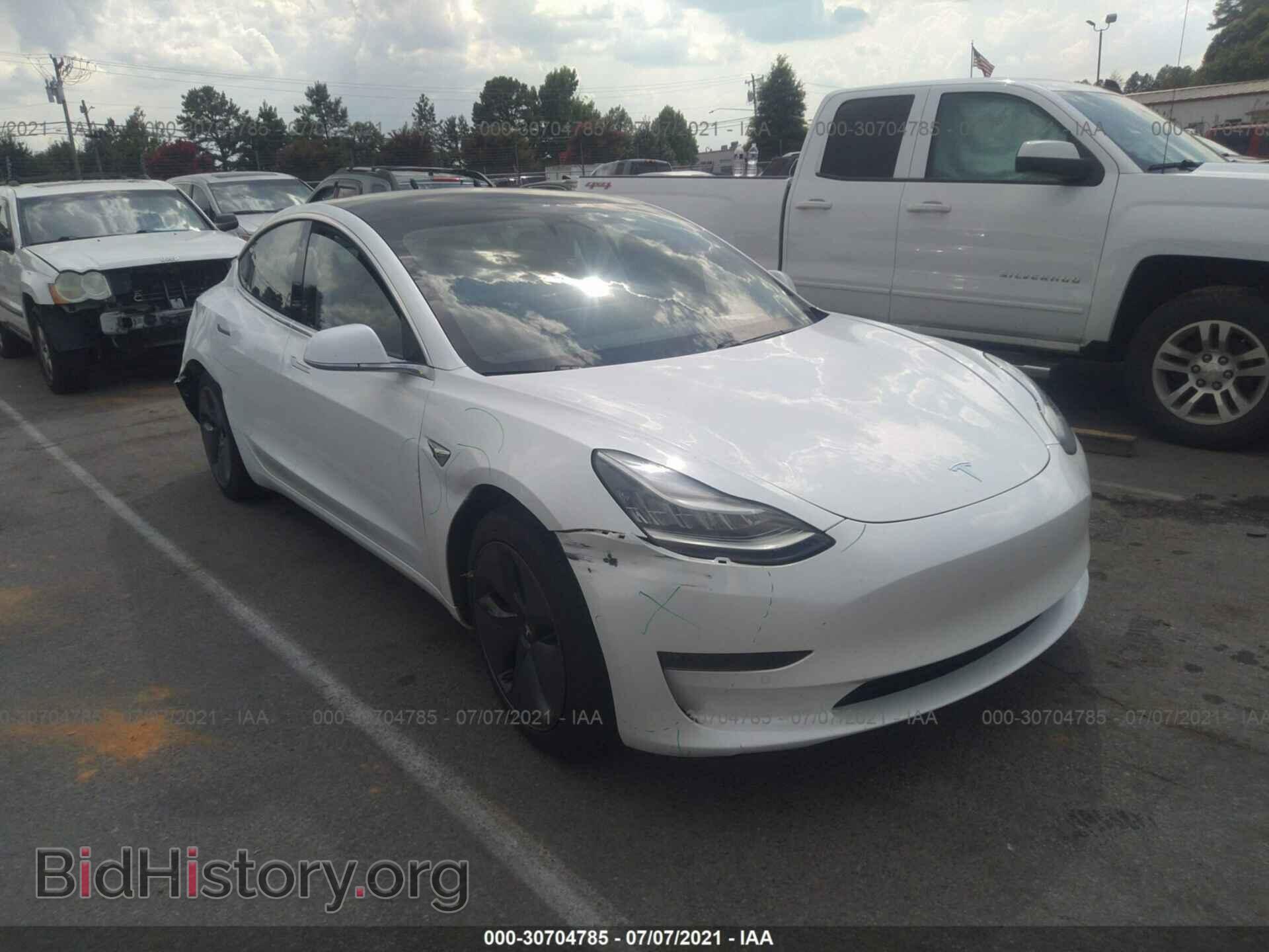 Photo 5YJ3E1EB8KF442270 - TESLA MODEL 3 2019
