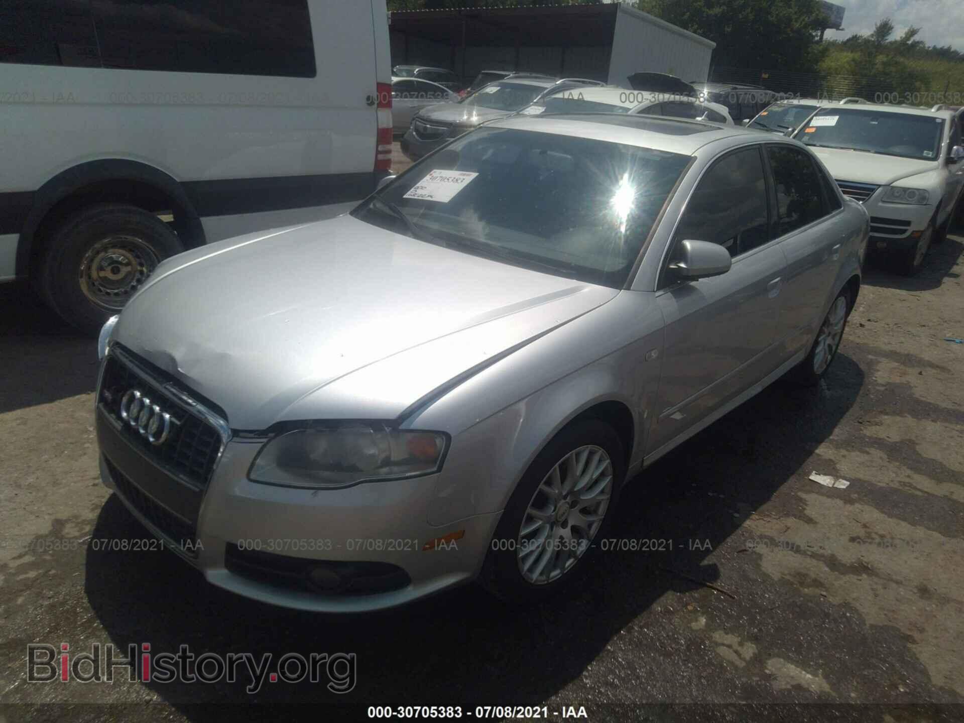 2008 AUDI A4 - VIN: WAUAF78E08A153122 - Фото 2