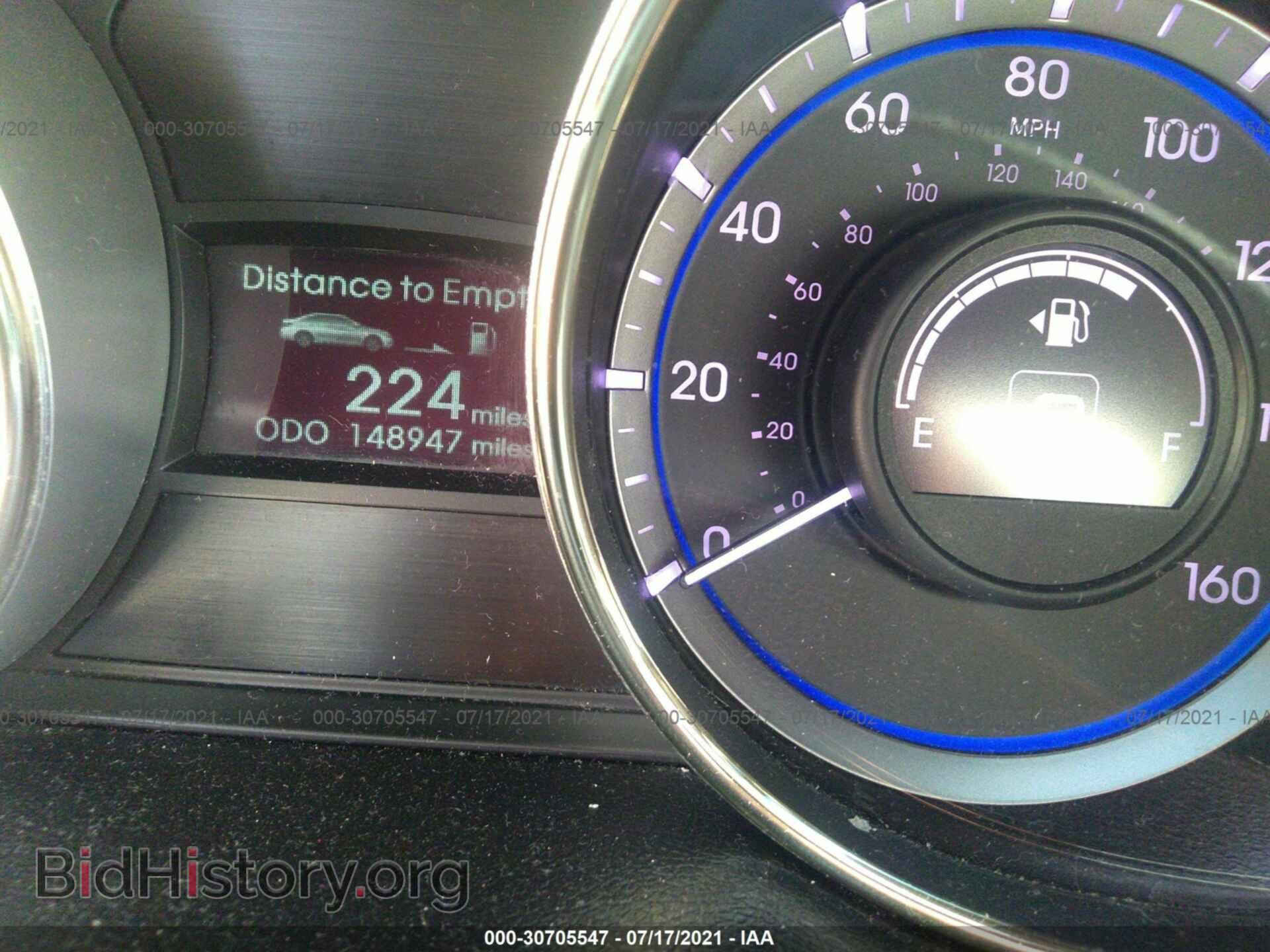 2013 HYUNDAI SONATA - VIN: 5NPEB4AC3DH512361 - Фото 7