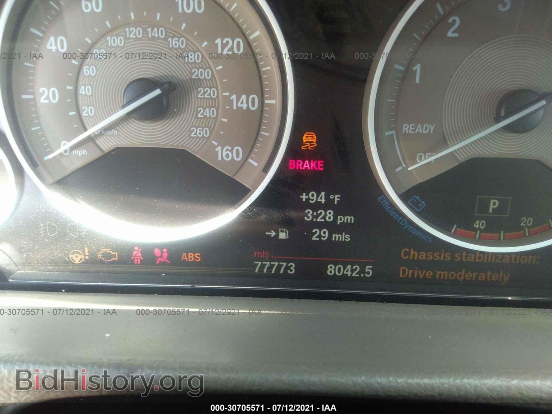 2013 BMW 3 SERIES - VIN: WBA3C1C52DF436074 - Фото 7