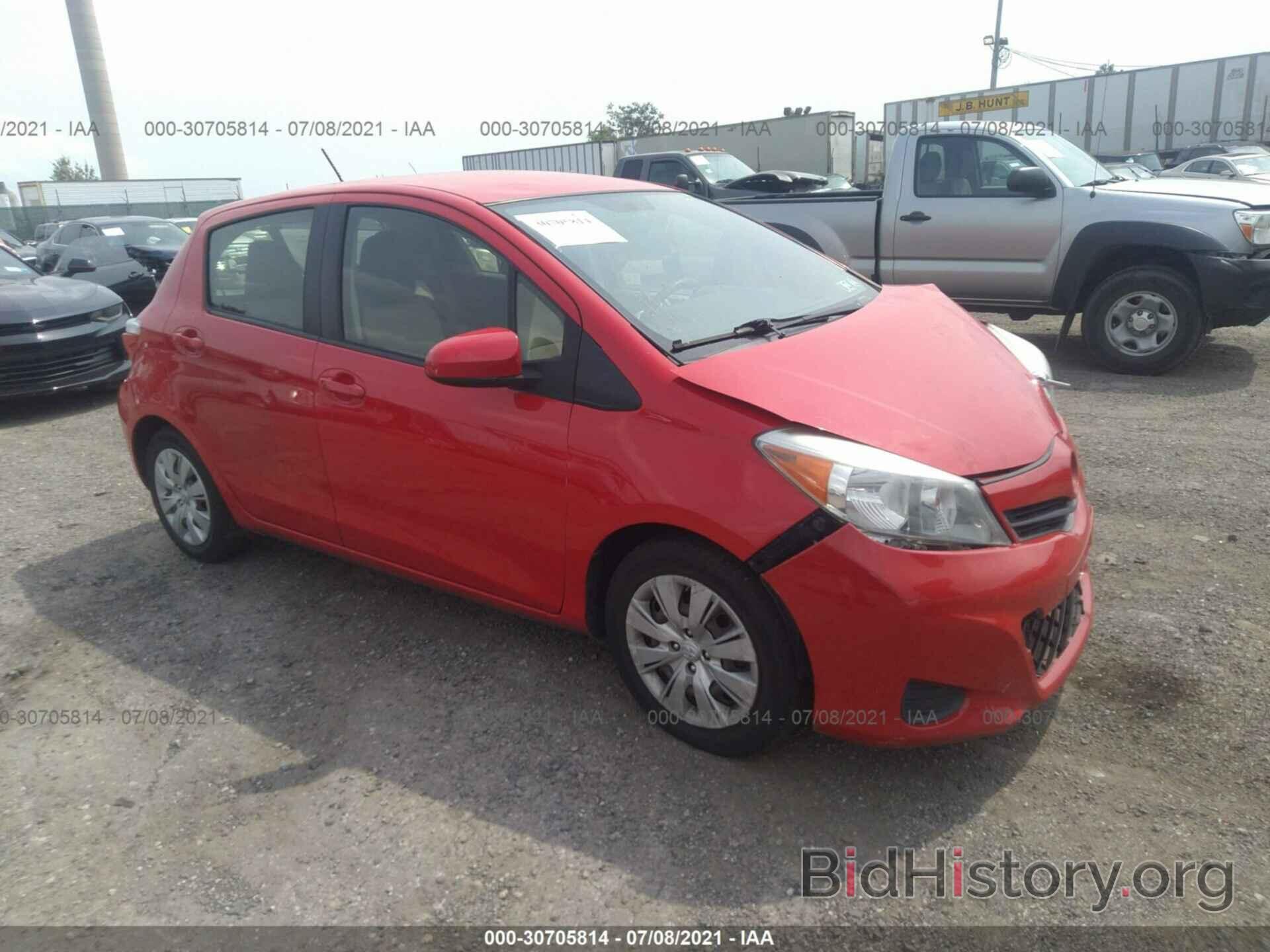 Photo JTDKTUD33ED573888 - TOYOTA YARIS 2014