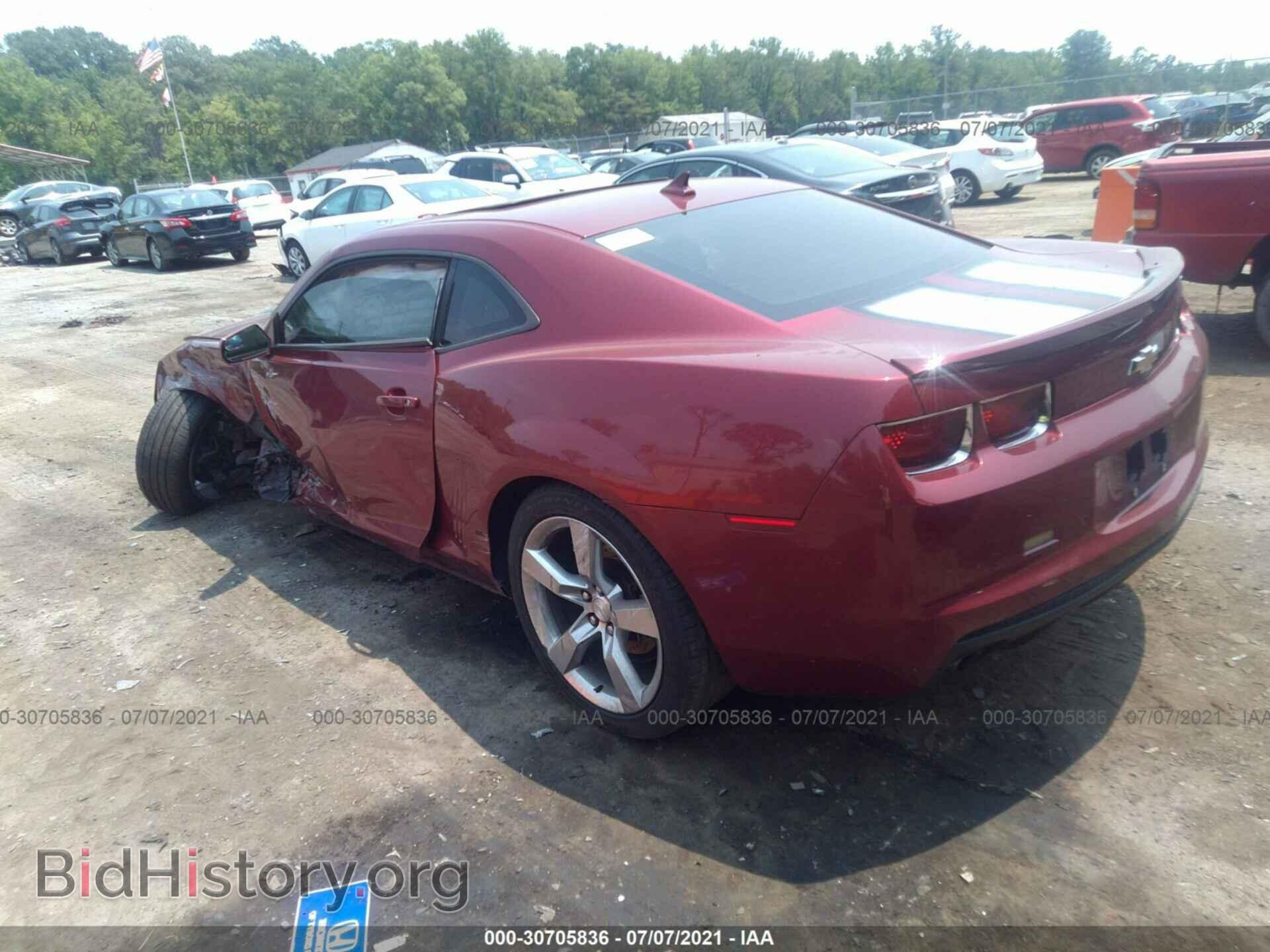 2011 CHEVROLET CAMARO - VIN: 2G1FC1ED3B9132805 - Фото 3