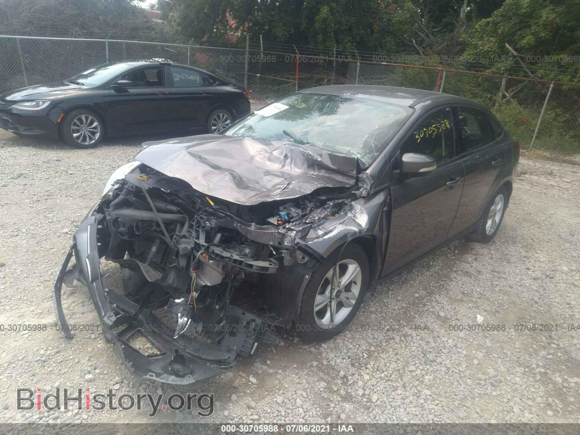 2014 FORD FOCUS - VIN: 1FADP3F20EL449097 - Фото 2