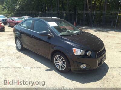 2013 Chevrolet SONIC LT, black — VIN 1G1JC5SH2D4170900, IAAI