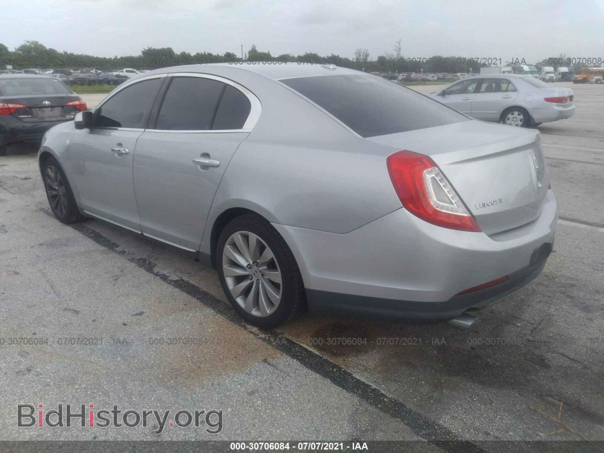 2013 LINCOLN MKS - VIN: 1LNHL9DK7DG614630 - Фото 3