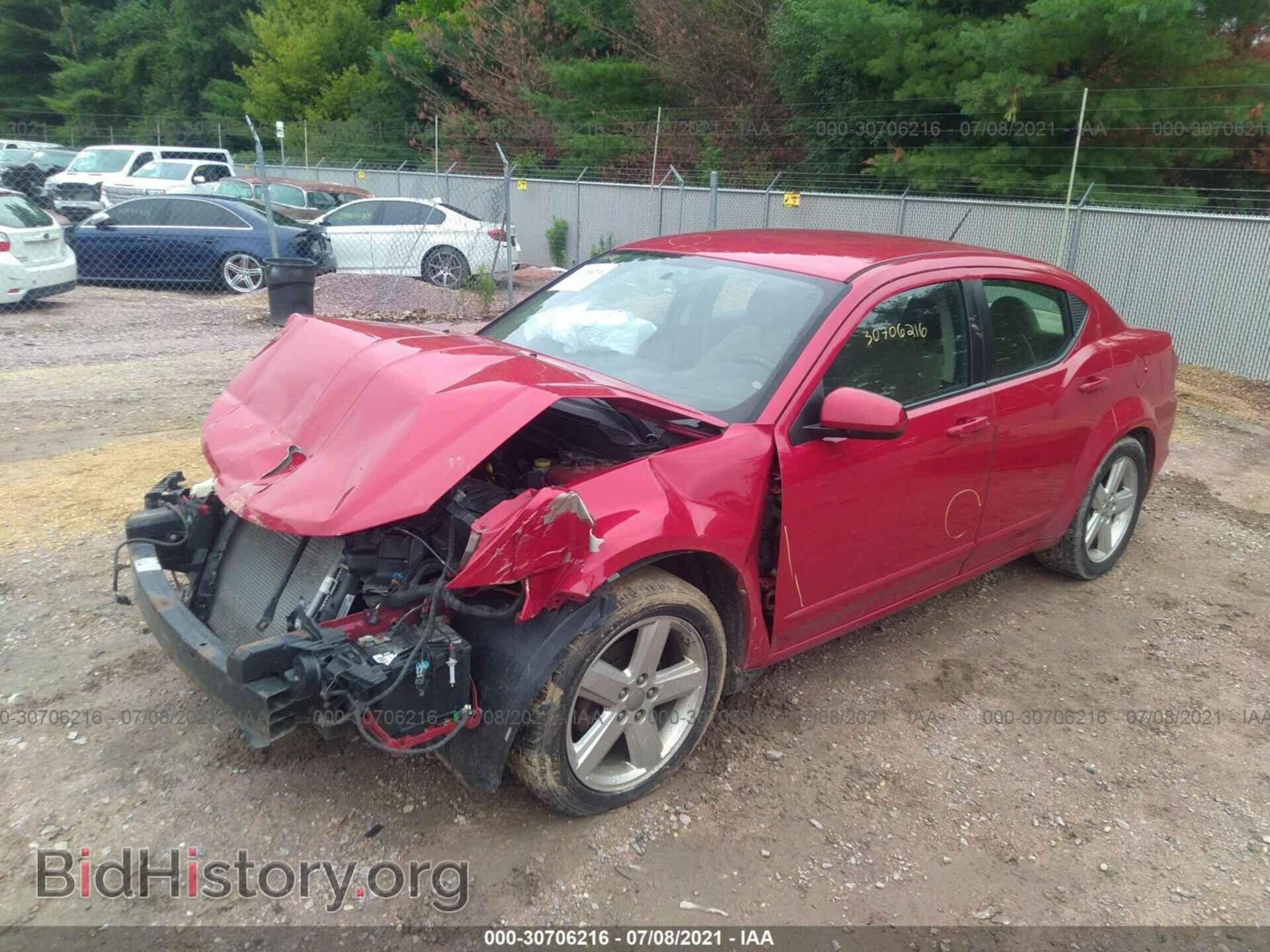 2013 DODGE AVENGER - VIN: 1C3CDZCB3DN708677 - Фото 2