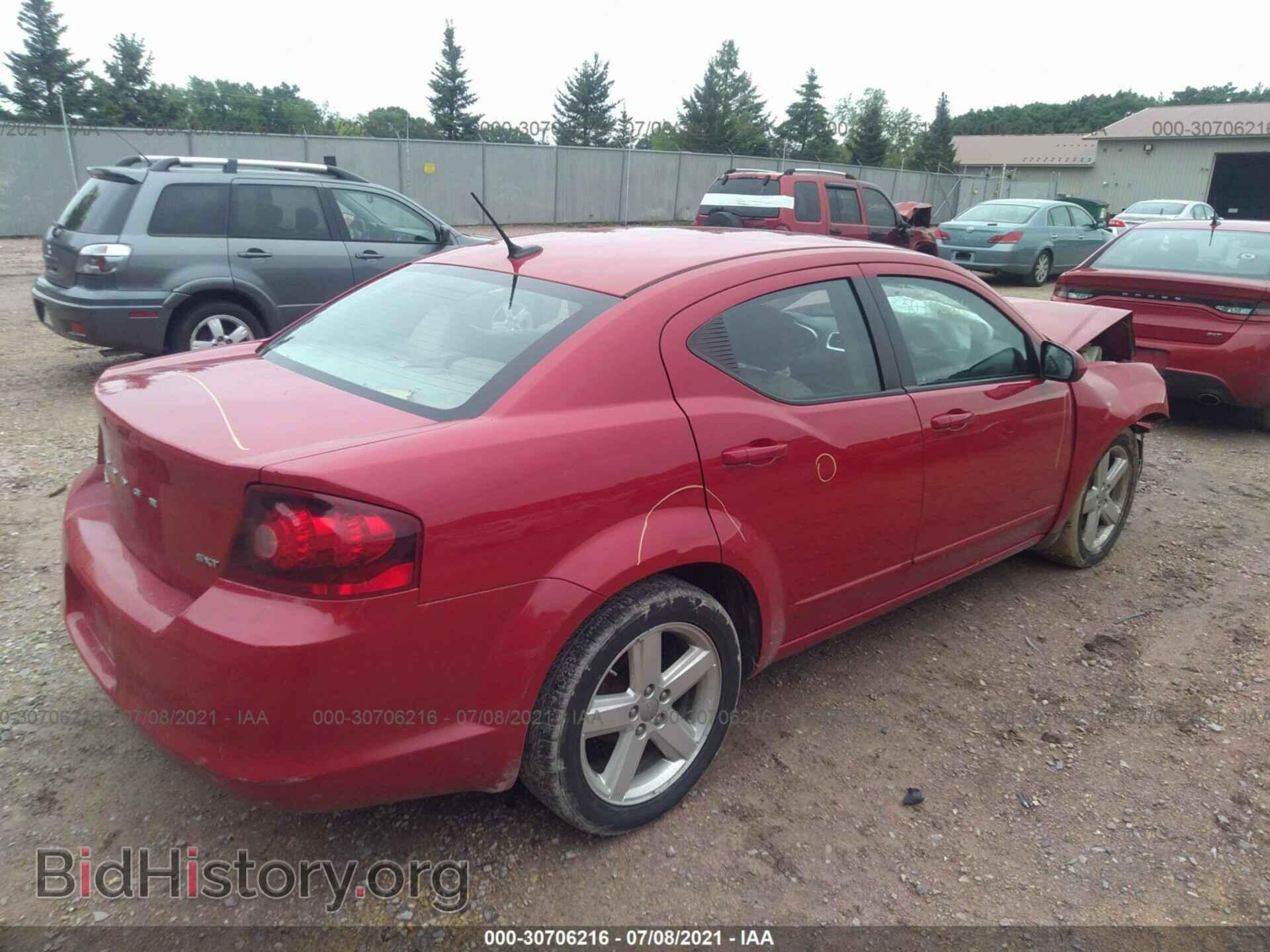 2013 DODGE AVENGER - VIN: 1C3CDZCB3DN708677 - Фото 4