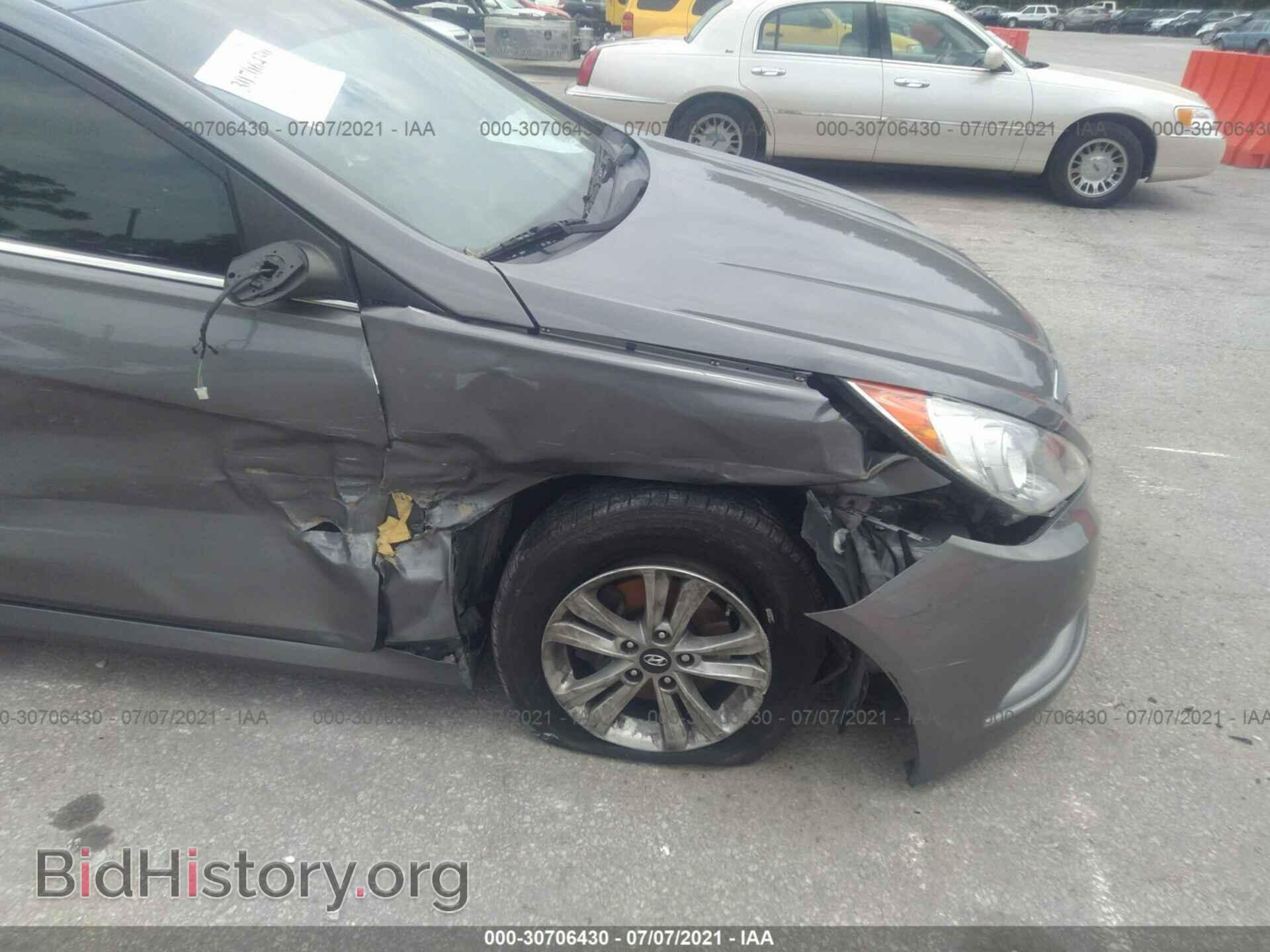 2014 HYUNDAI SONATA - VIN: 5NPEB4AC0EH873936 - Фото 6