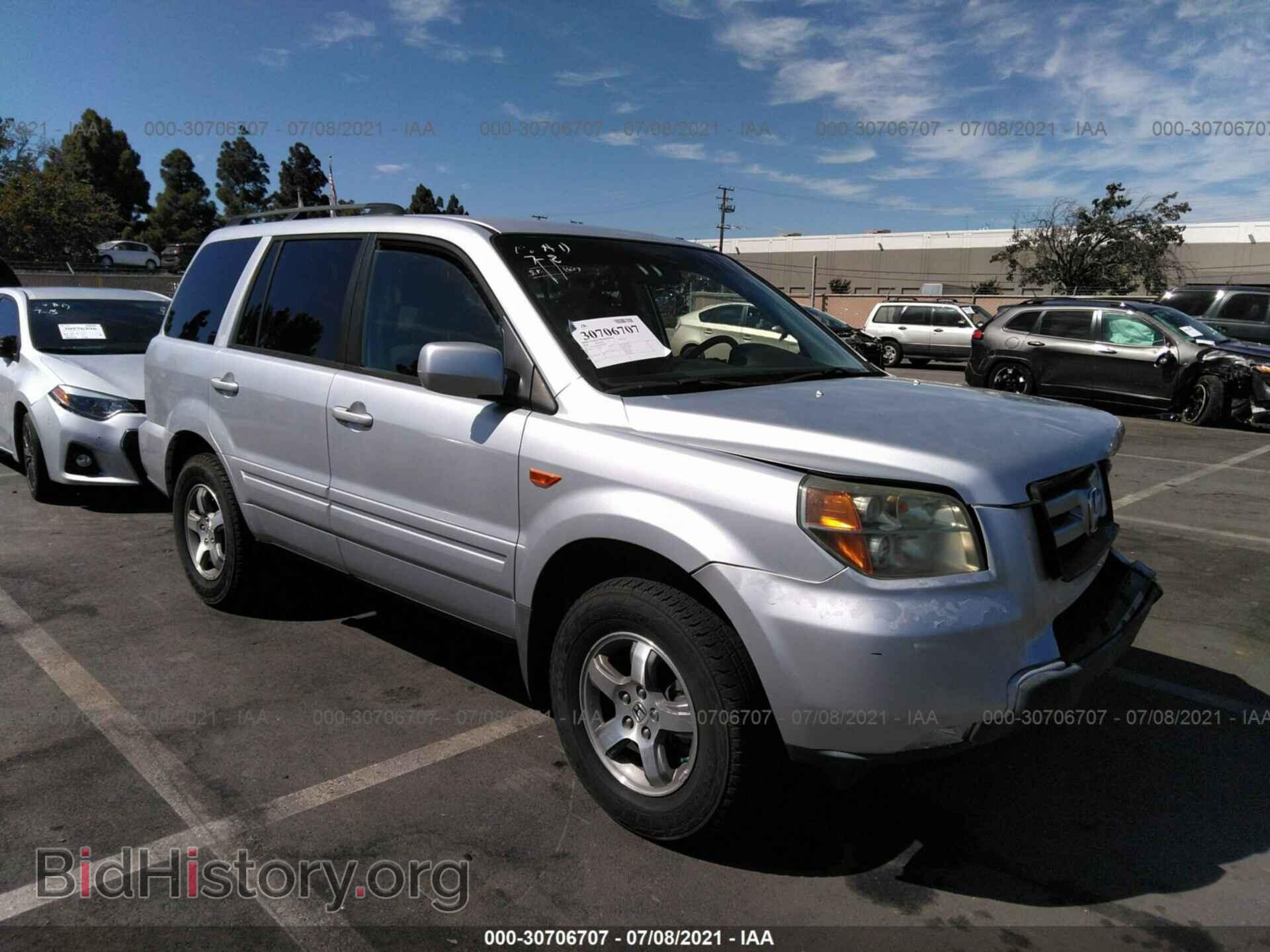 Фотография 5FNYF284X6B002093 - HONDA PILOT 2006