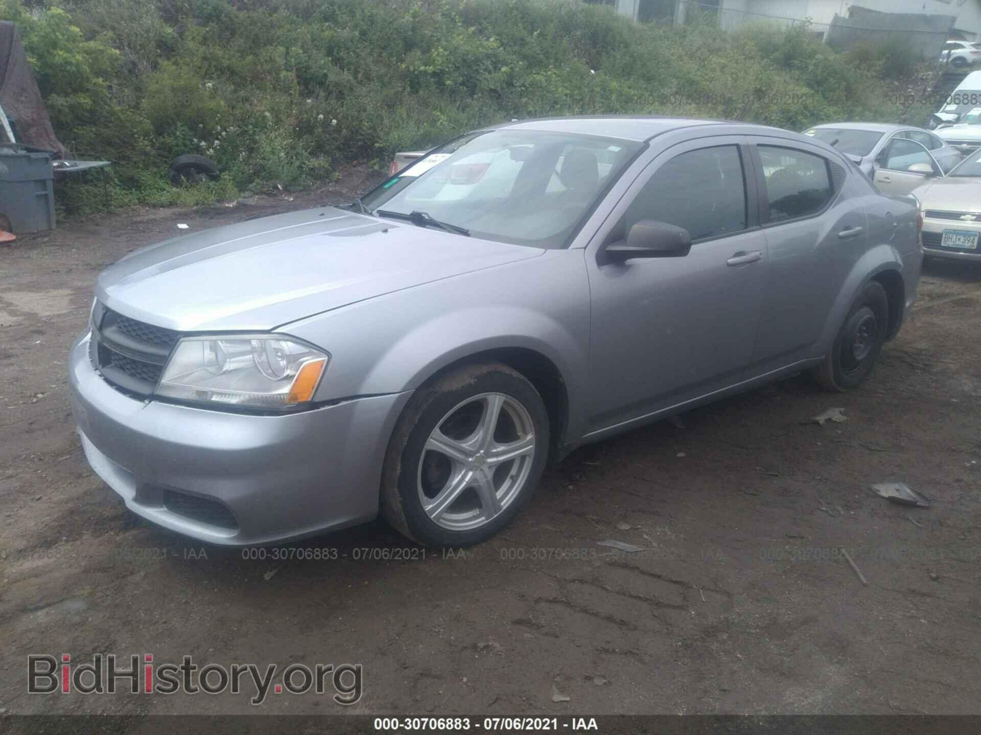 2013 DODGE AVENGER - VIN: 1C3CDZAB6DN708255 - Photo 2