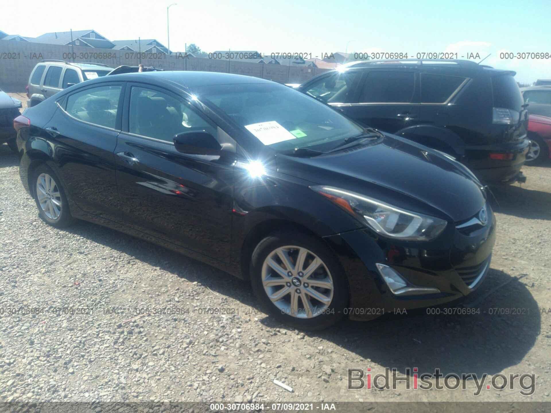 Photo KMHDH4AE3EU104795 - HYUNDAI ELANTRA 2014