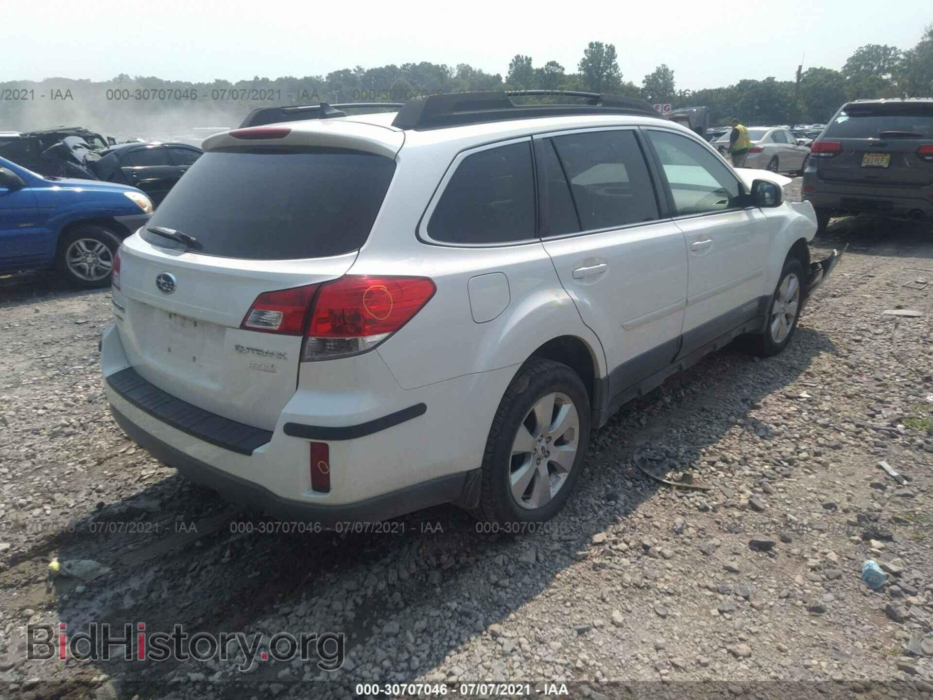 2012 SUBARU OUTBACK - VIN: 4S4BRBLC4C3231711 - Фото 4