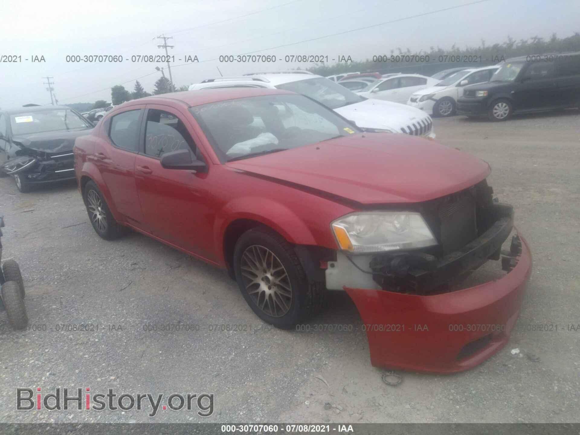 Фотография 1C3CDZAB6DN531030 - DODGE AVENGER 2013