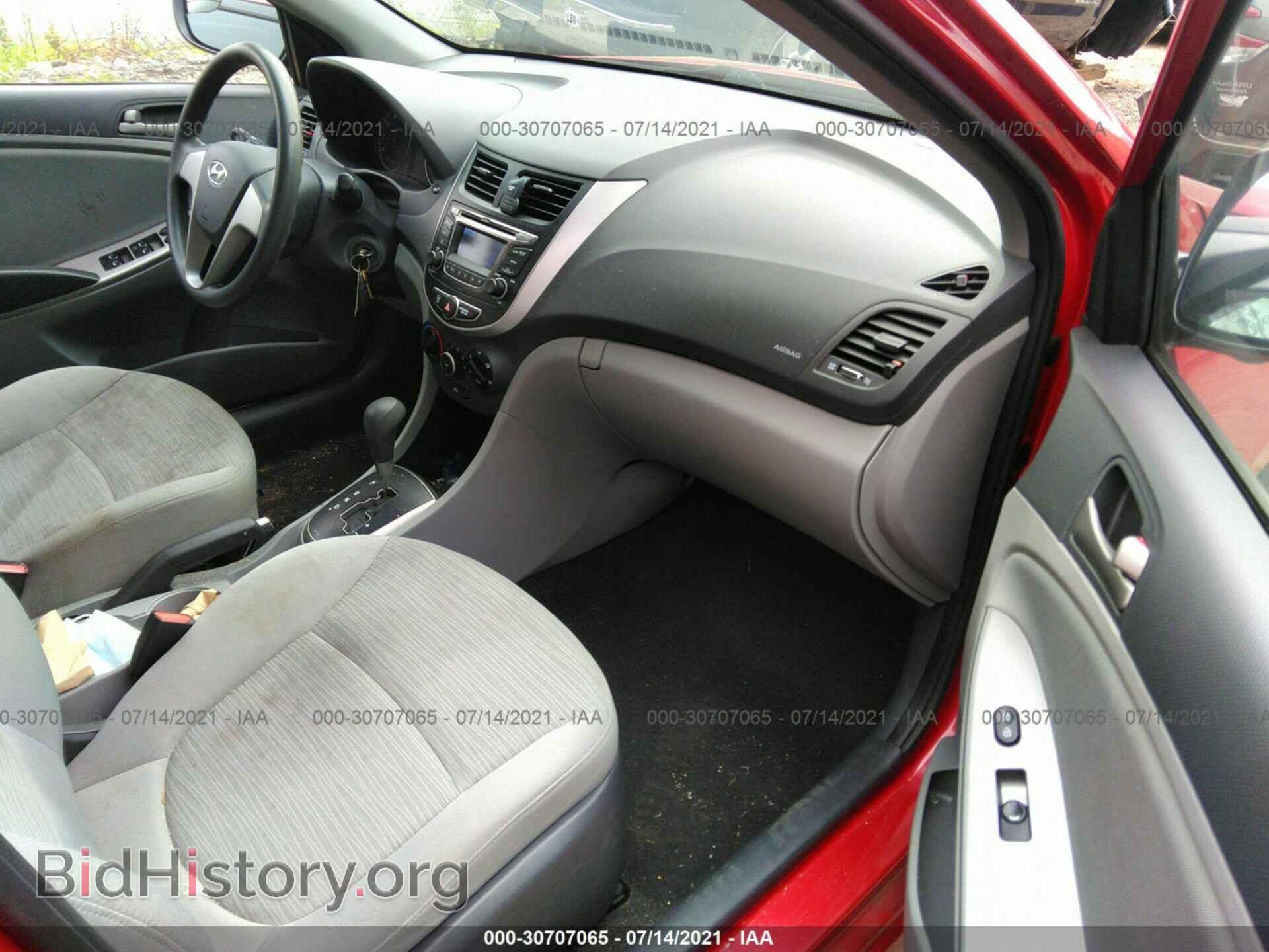 2015 HYUNDAI ACCENT - VIN: KMHCT4AE8FU817753 - Фото 5