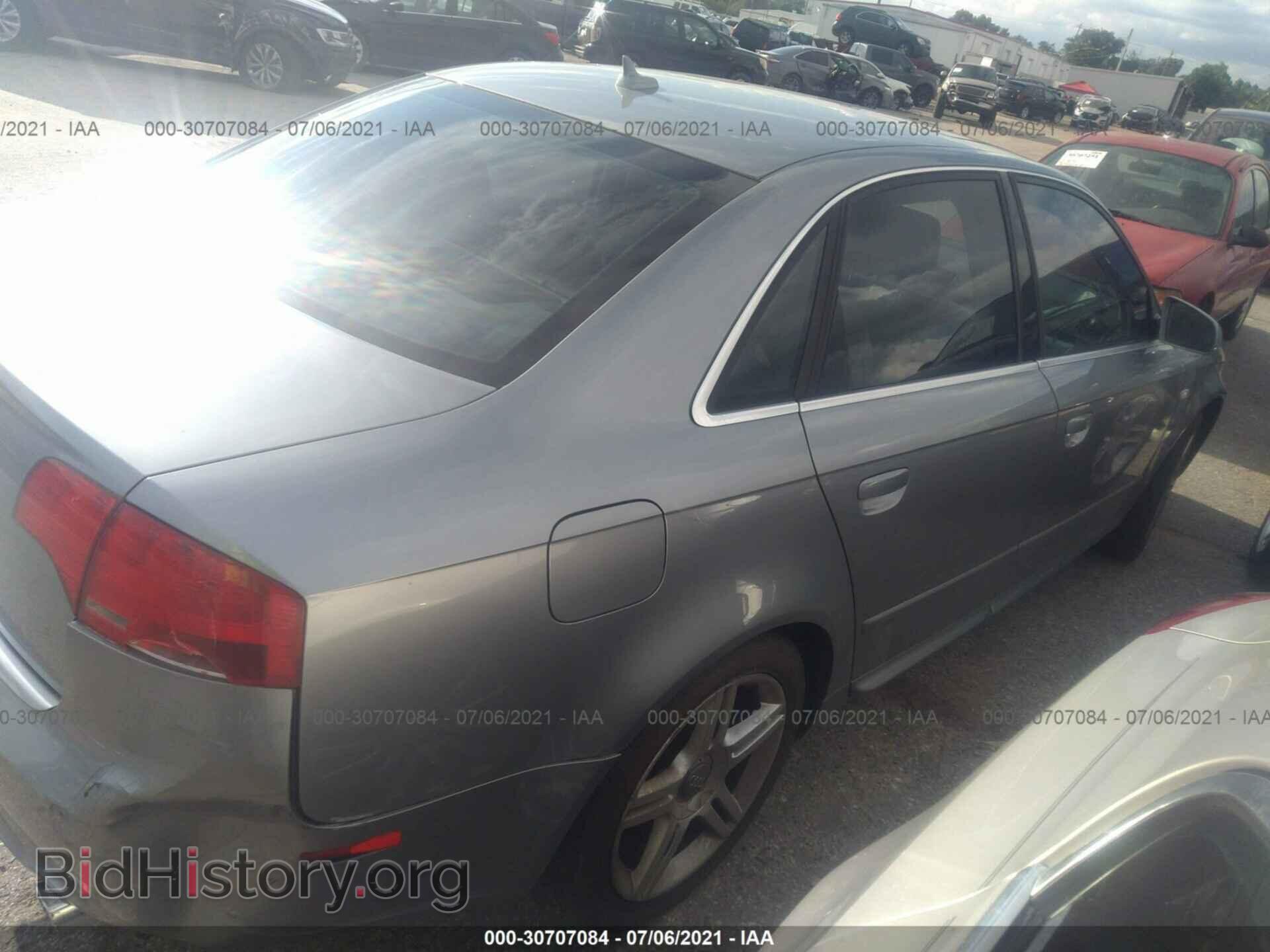 2008 AUDI A4 - VIN: WAUAF78E68A021353 - Фото 4