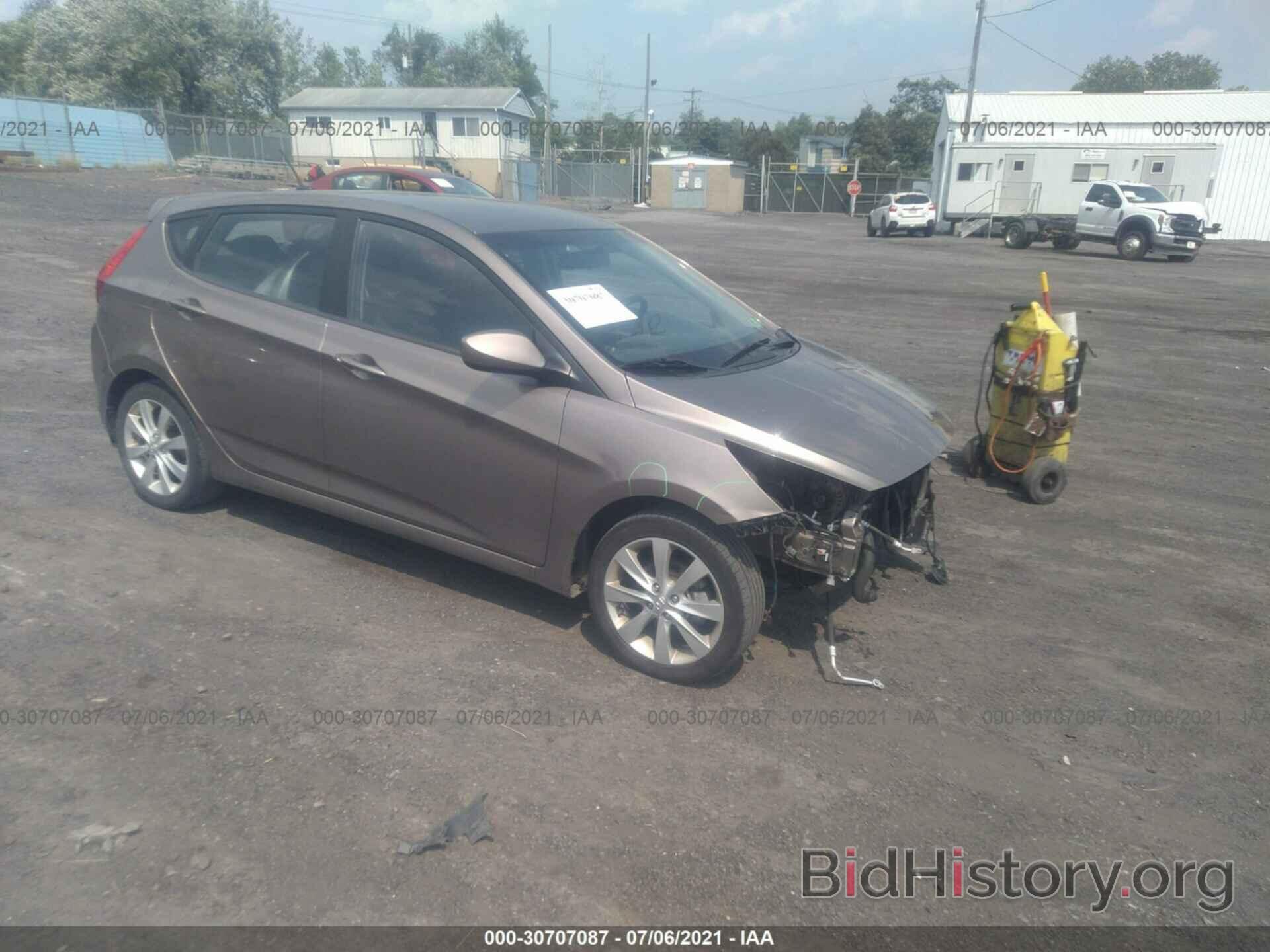 Photo KMHCU5AE0CU031122 - HYUNDAI ACCENT 2012