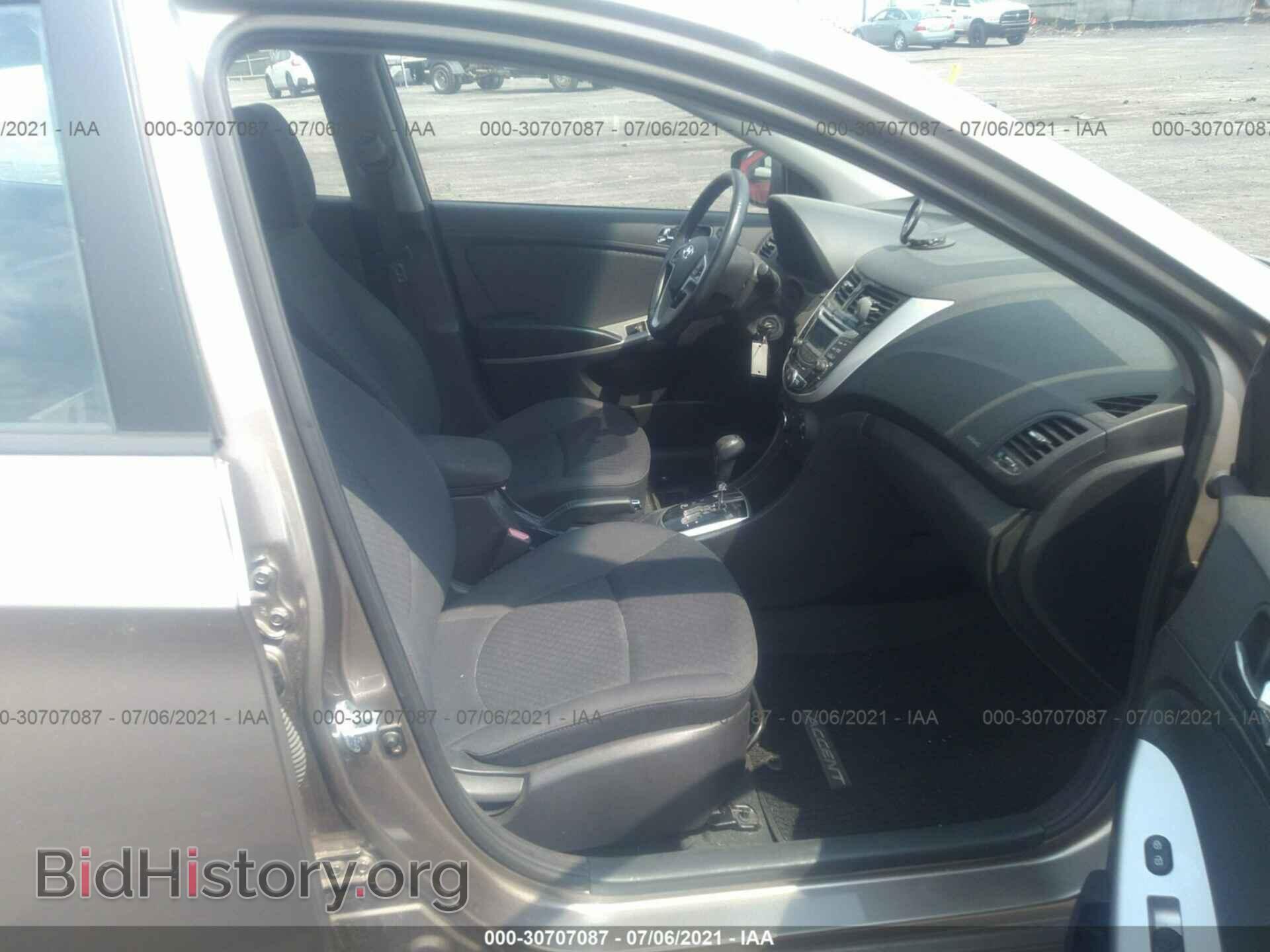 2012 HYUNDAI ACCENT - VIN: KMHCU5AE0CU031122 - Фото 5