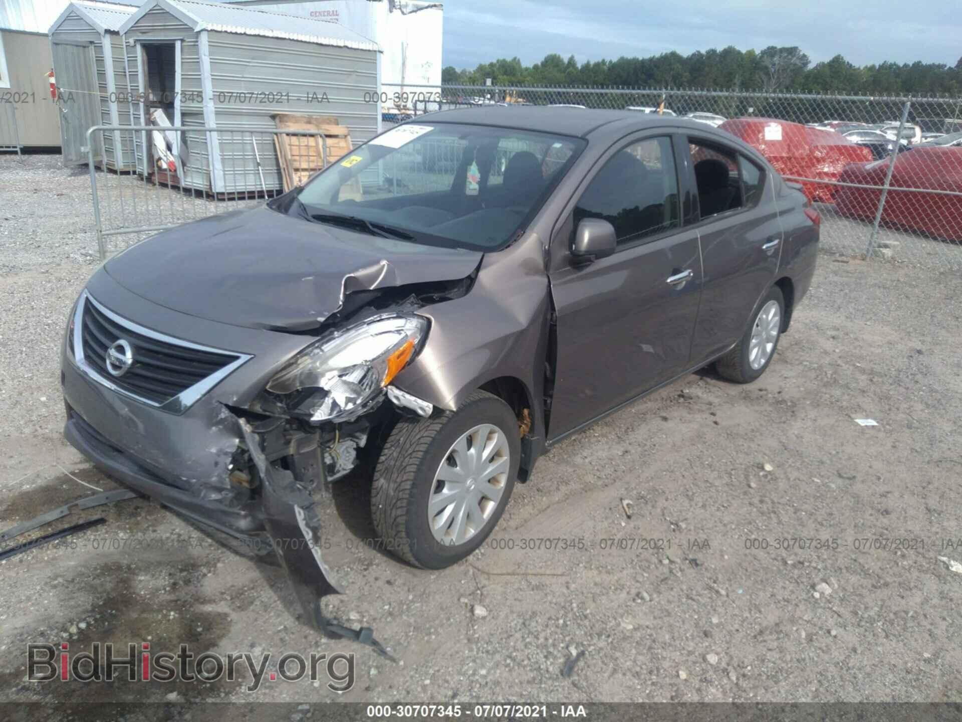 2014 NISSAN VERSA - VIN: 3N1CN7AP3EL838183 - Фото 2