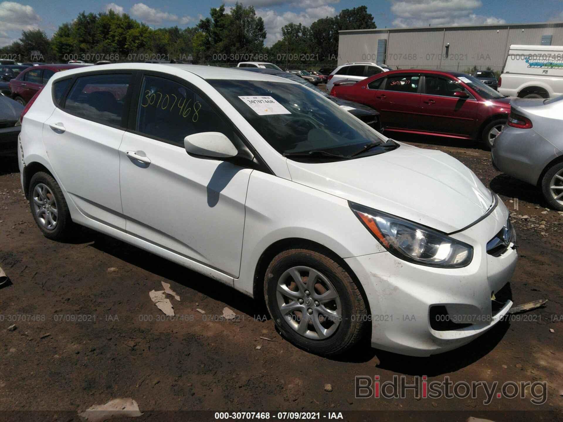 Фотография KMHCT5AEXDU083541 - HYUNDAI ACCENT 2013