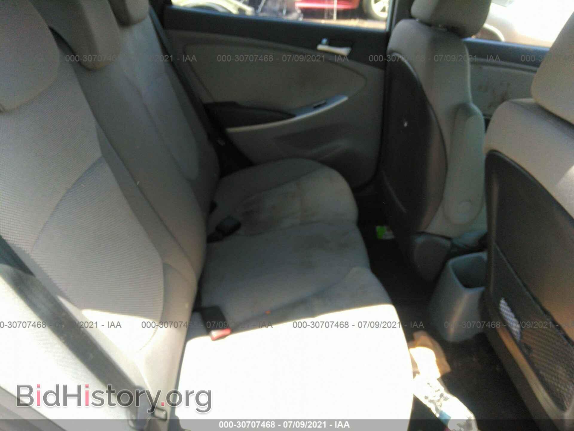 2013 HYUNDAI ACCENT - VIN: KMHCT5AEXDU083541 - Фото 8