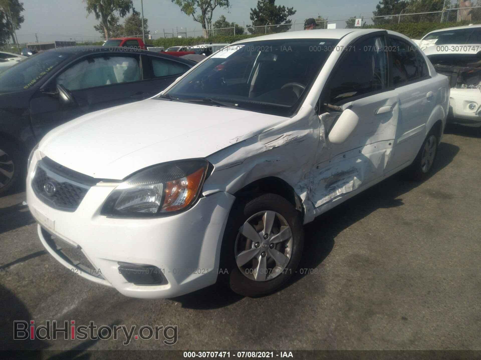 2010 KIA RIO - VIN: KNADH4A30A6673831 - Фото 2