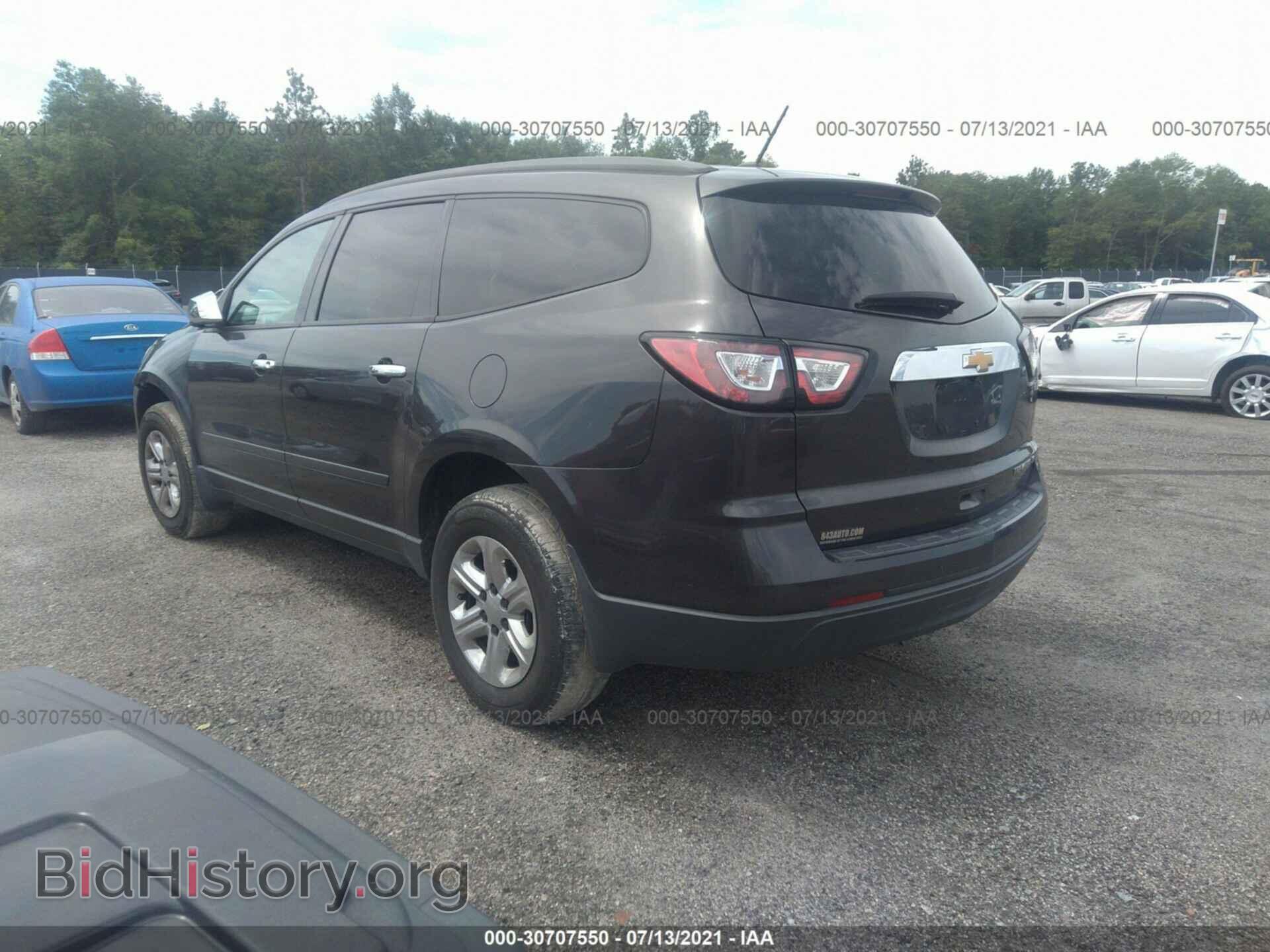 2013 CHEVROLET TRAVERSE - VIN: 1GNKRFED5DJ199194 - Фото 3