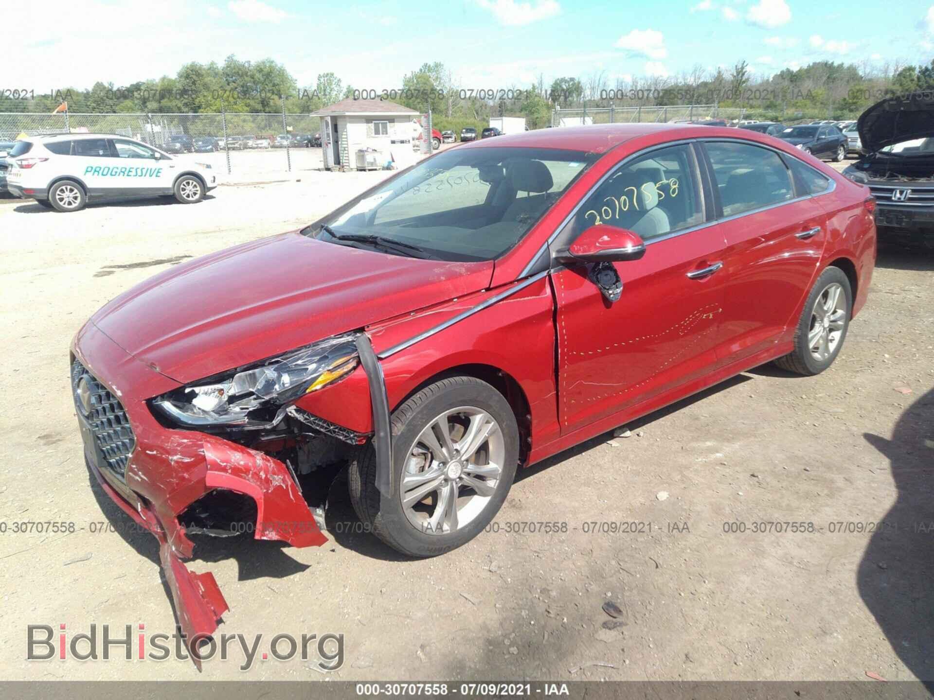 2019 HYUNDAI SONATA - VIN: 5NPE34AF5KH778744 - Фото 2