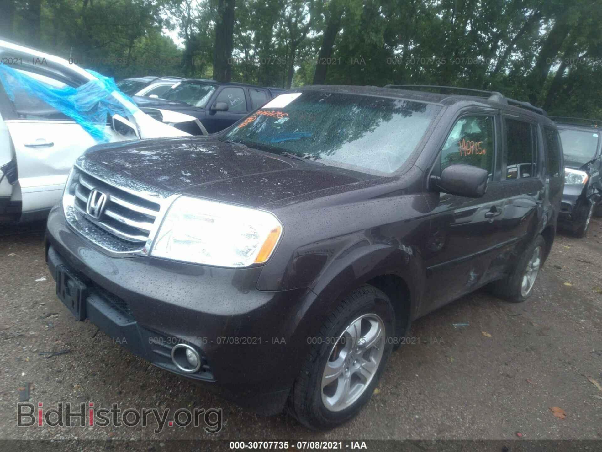 2013 HONDA PILOT - VIN: 5FNYF4H57DB017698 - Photo 2