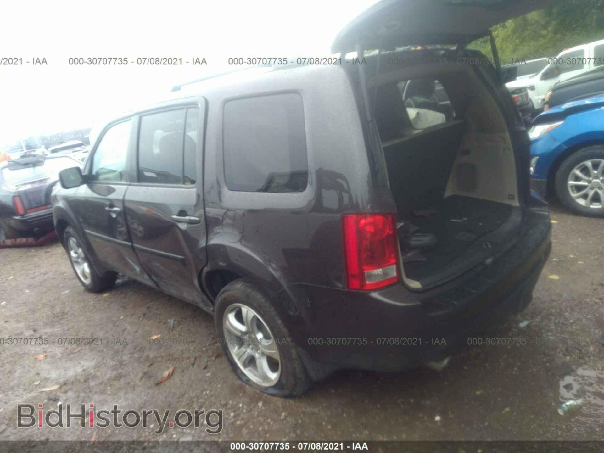 2013 HONDA PILOT - VIN: 5FNYF4H57DB017698 - Photo 3