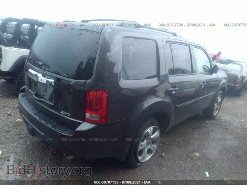 2013 Honda PILOT (VIN 5FNYF4H57DB017698) — фото 4 из 11