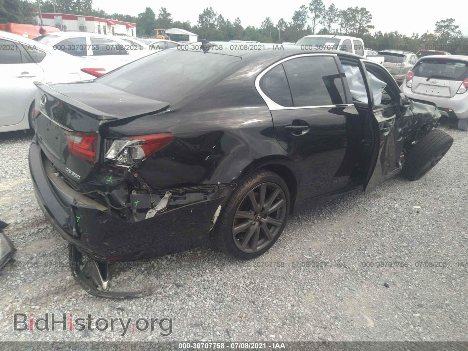 2014 LEXUS GS 350 - VIN: JTHBE1BL7E5038003 - Фото 4