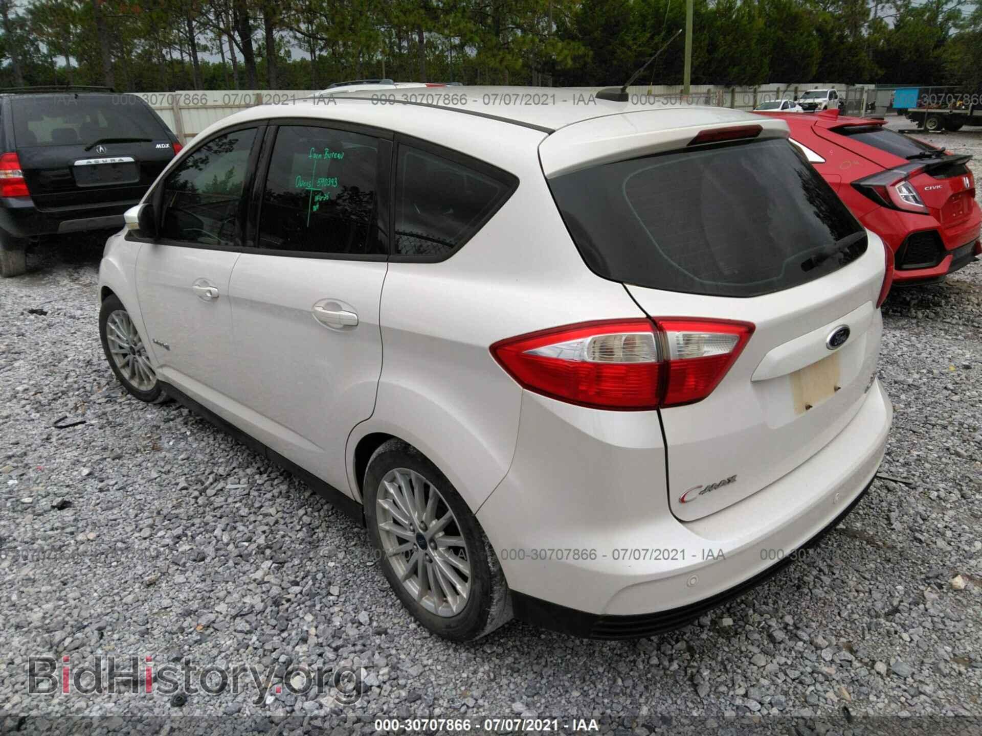 2013 FORD C-MAX HYBRID - VIN: 1FADP5AU2DL515653 - Фото 3