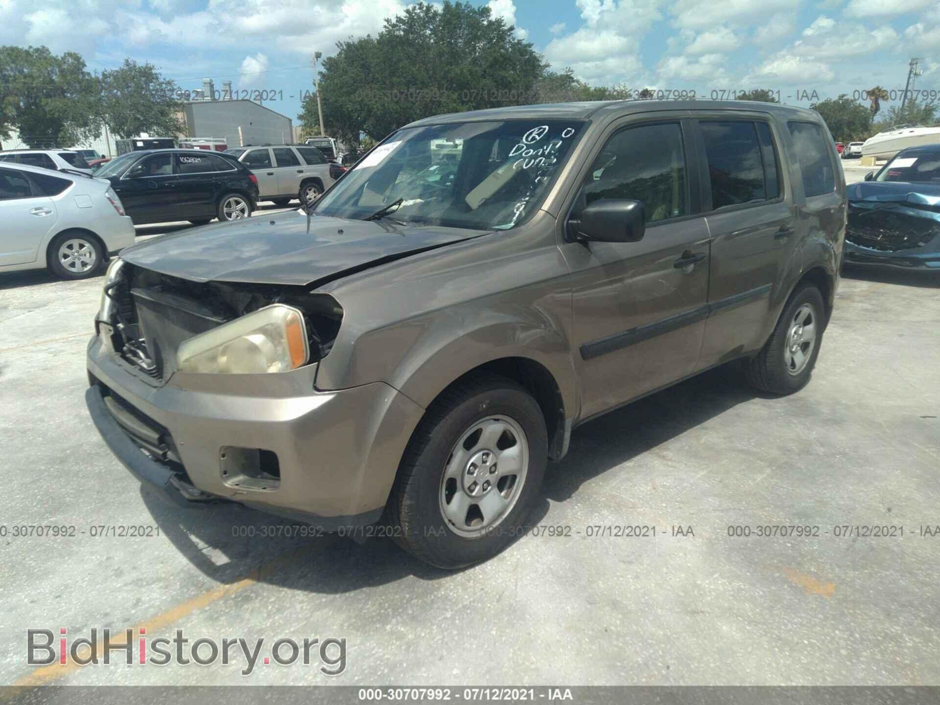 2010 HONDA PILOT - VIN: 5FNYF3H27AB013839 - Фото 2