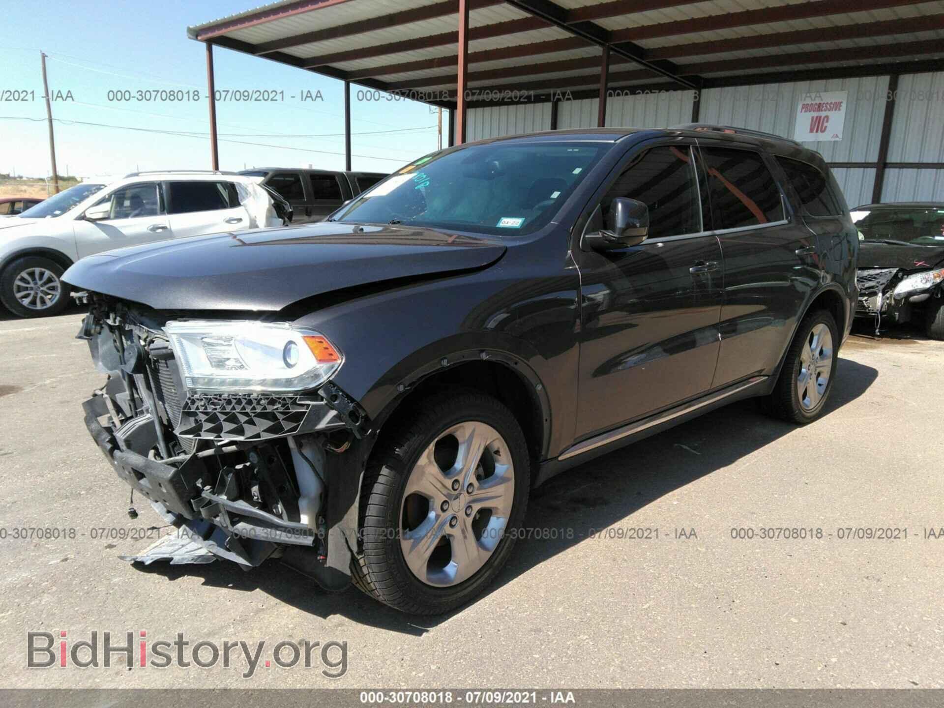 2014 DODGE DURANGO - VIN: 1C4RDHDGXEC378026 - Фото 2