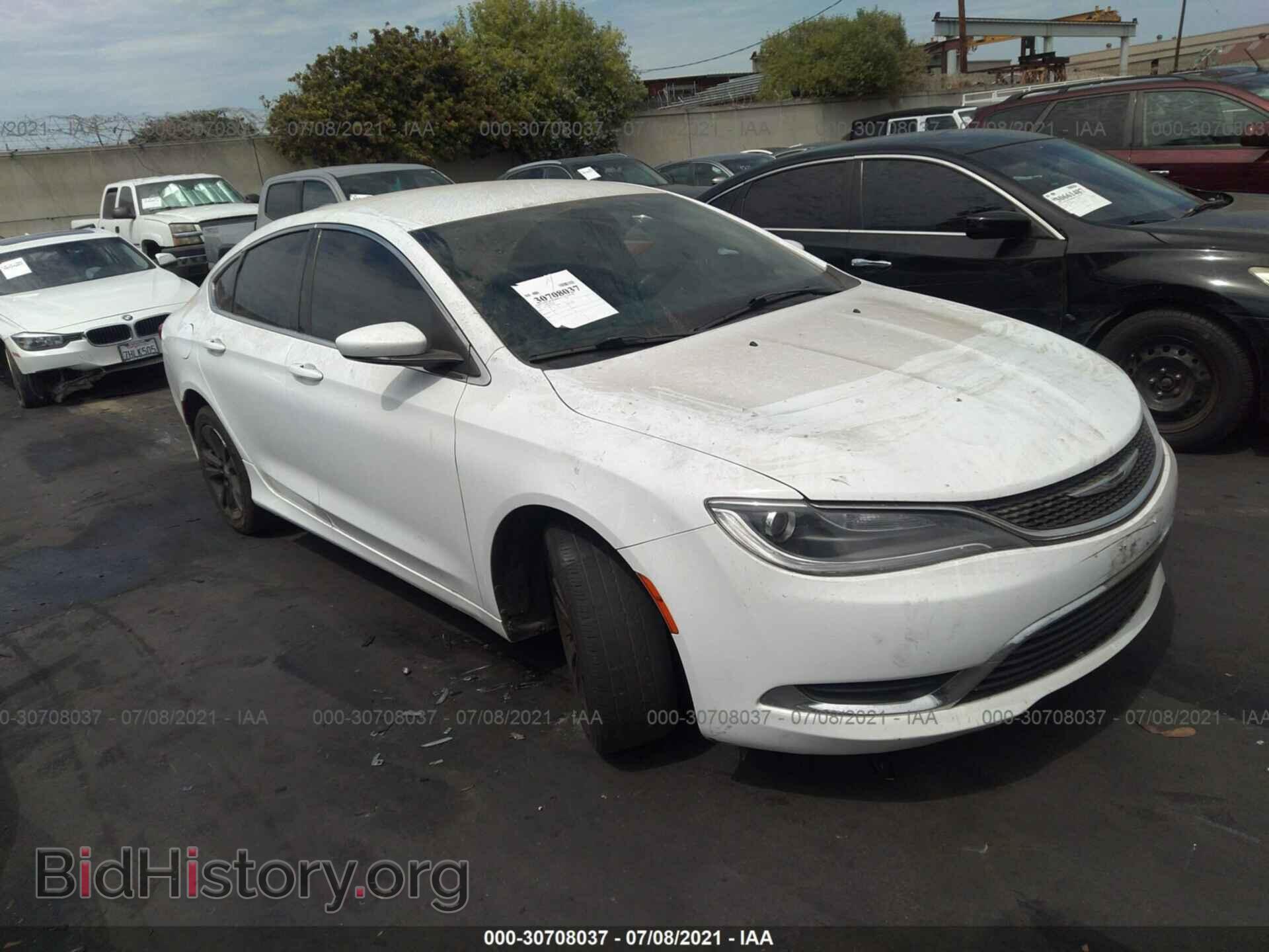 Фотография 1C3CCCAB8FN744063 - CHRYSLER 200 2015