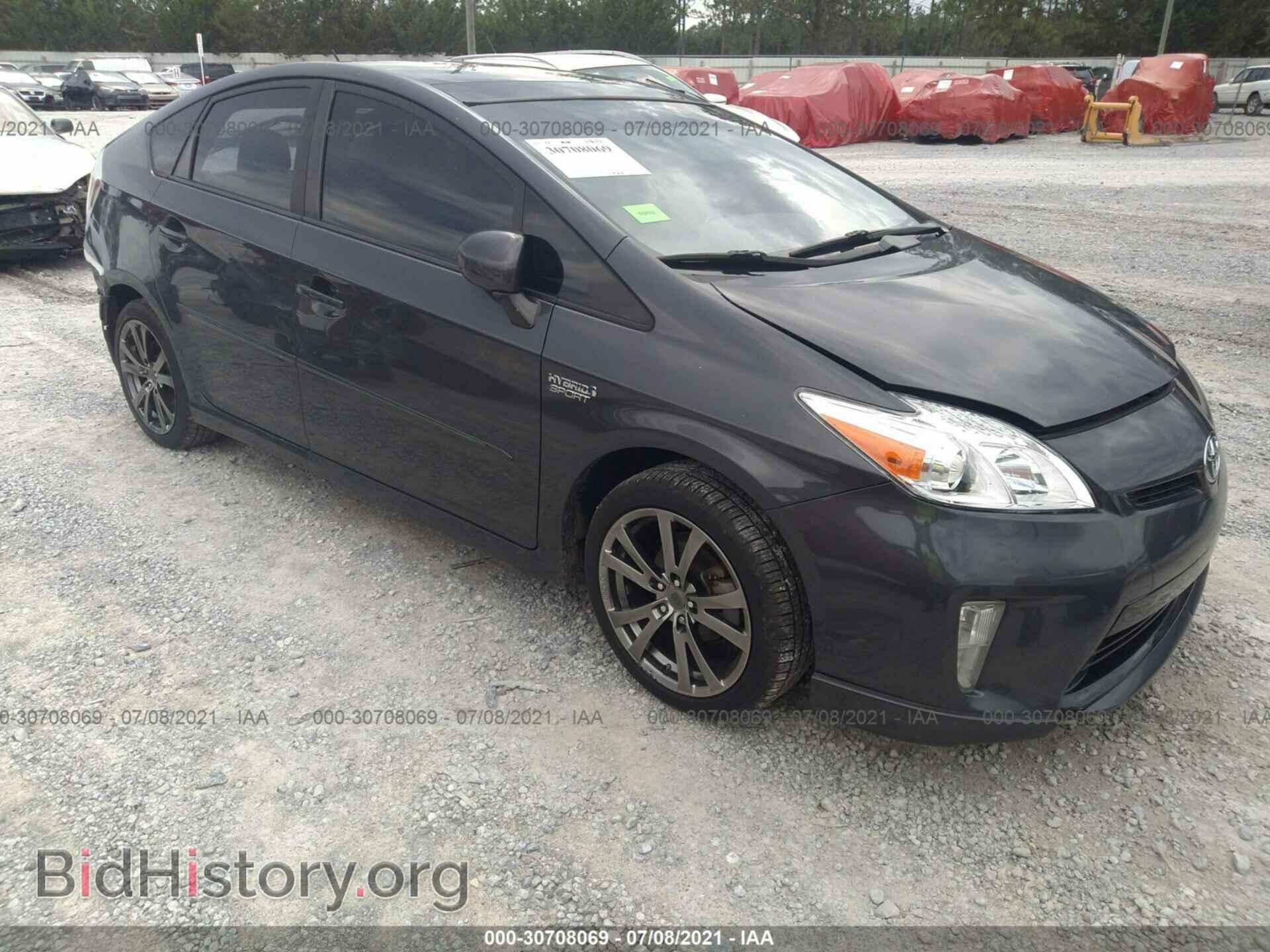 Фотография JTDKN3DUXC1492169 - TOYOTA PRIUS 2012