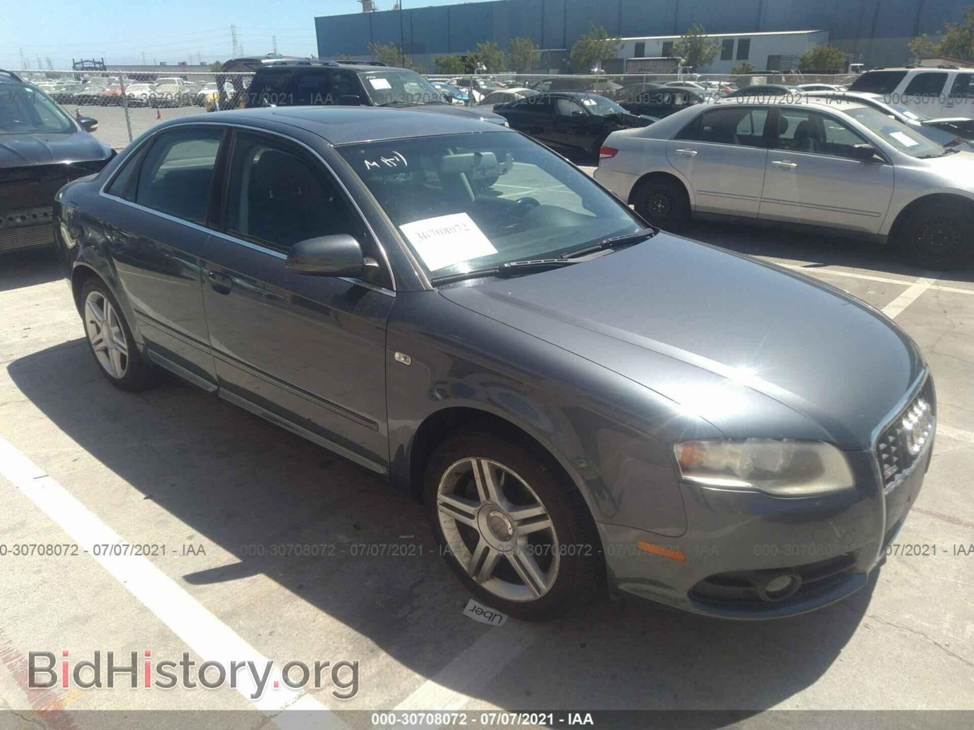 Photo WAUDF78E28A101990 - AUDI A4 2008