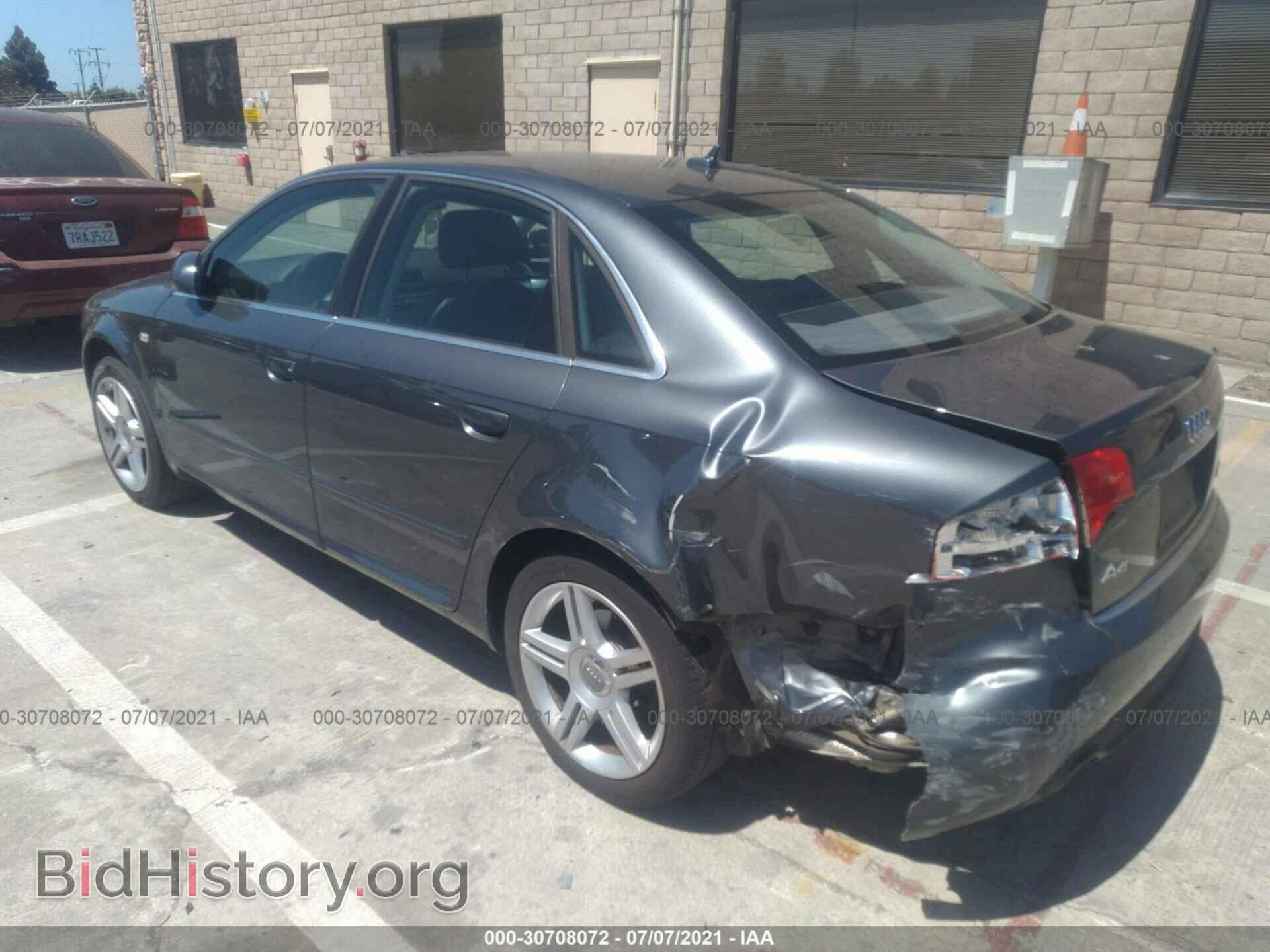 2008 AUDI A4 - VIN: WAUDF78E28A101990 - Фото 3
